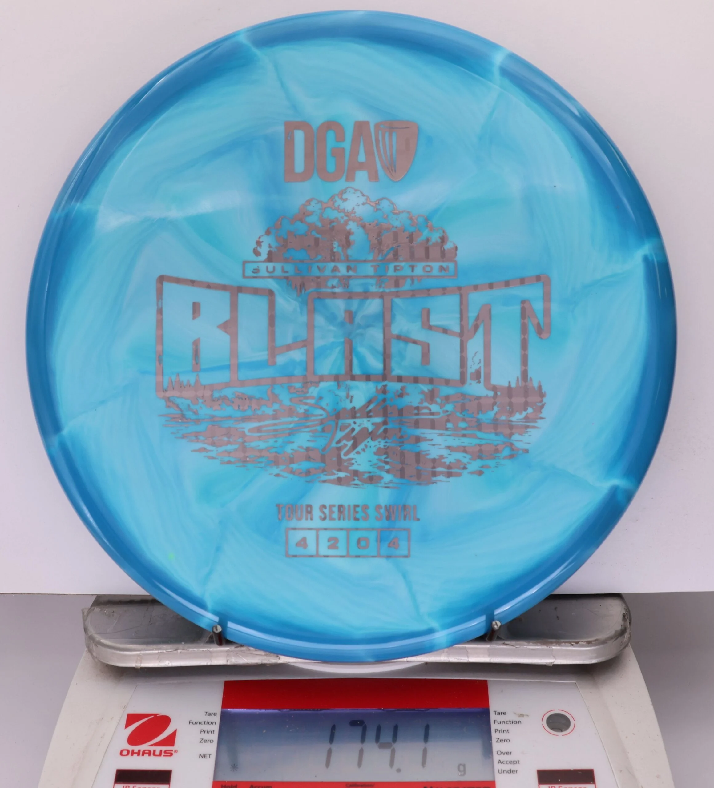 929501 TS Swirl Blast, Sullivan Tipton 2026 Tour Series - #293 Blue, 174