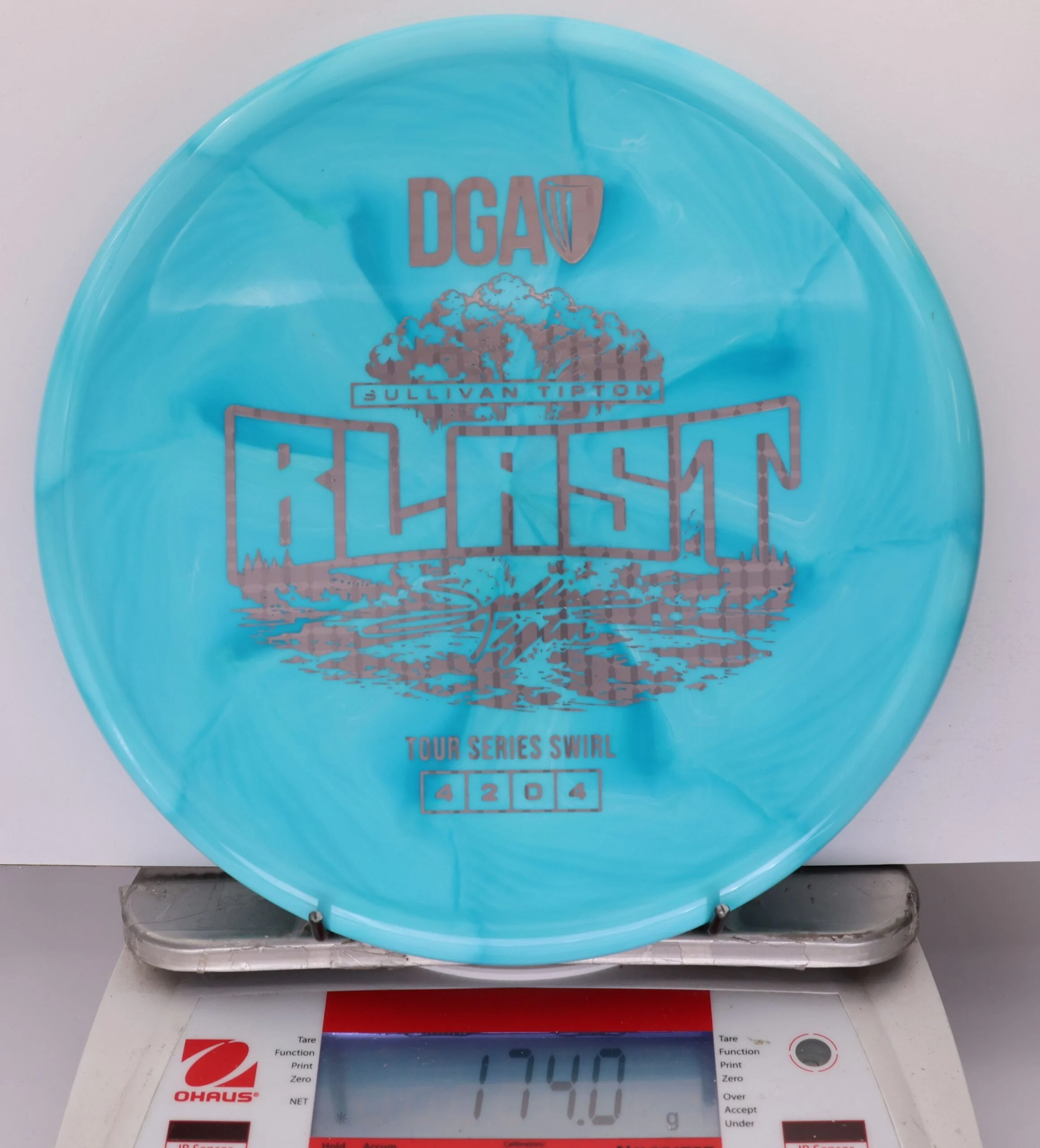 929502 TS Swirl Blast, Sullivan Tipton 2026 Tour Series - #294 LtBlue, 174