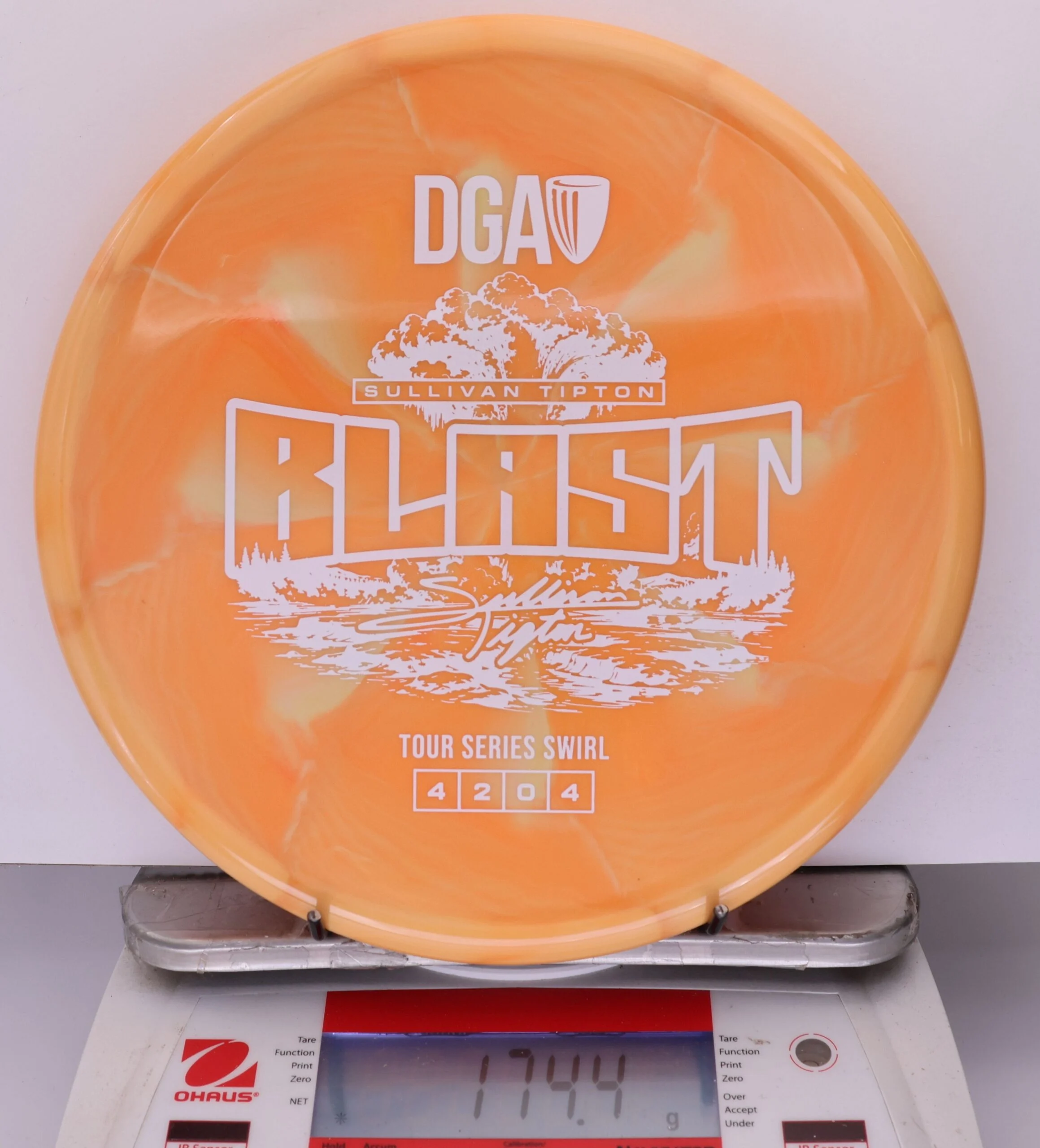 929547 TS Swirl Blast, Sullivan Tipton 2026 Tour Series - #303 Orange, 174
