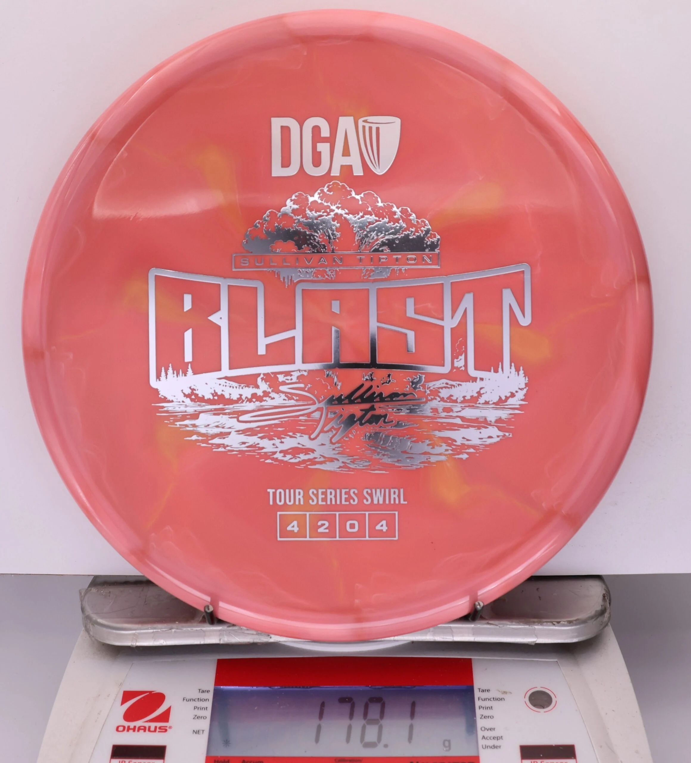 929549 TS Swirl Blast, Sullivan Tipton 2026 Tour Series - #305 RedOrange, 178