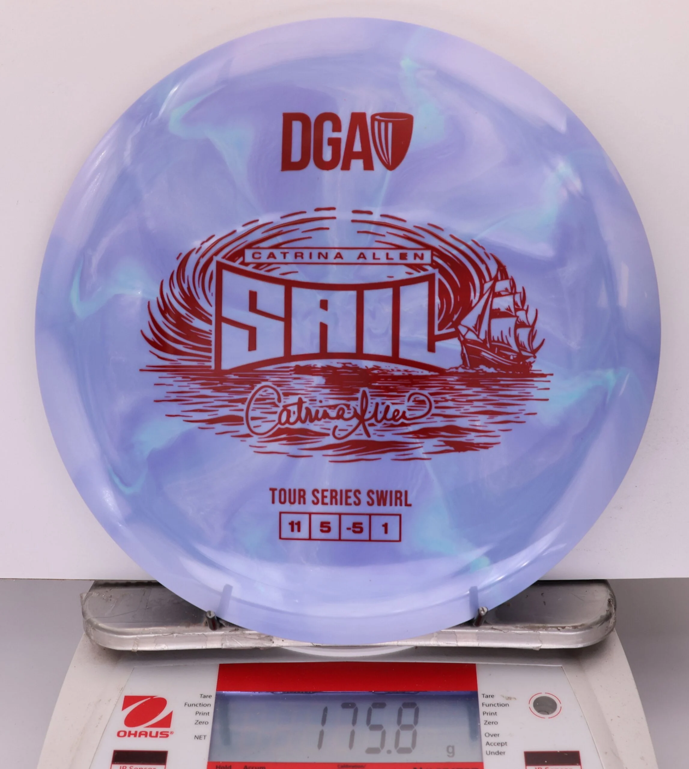 929621 TS Swirl Sail, Catrina Allen 2026 Tour Series - #291 PurpleBlue, 176