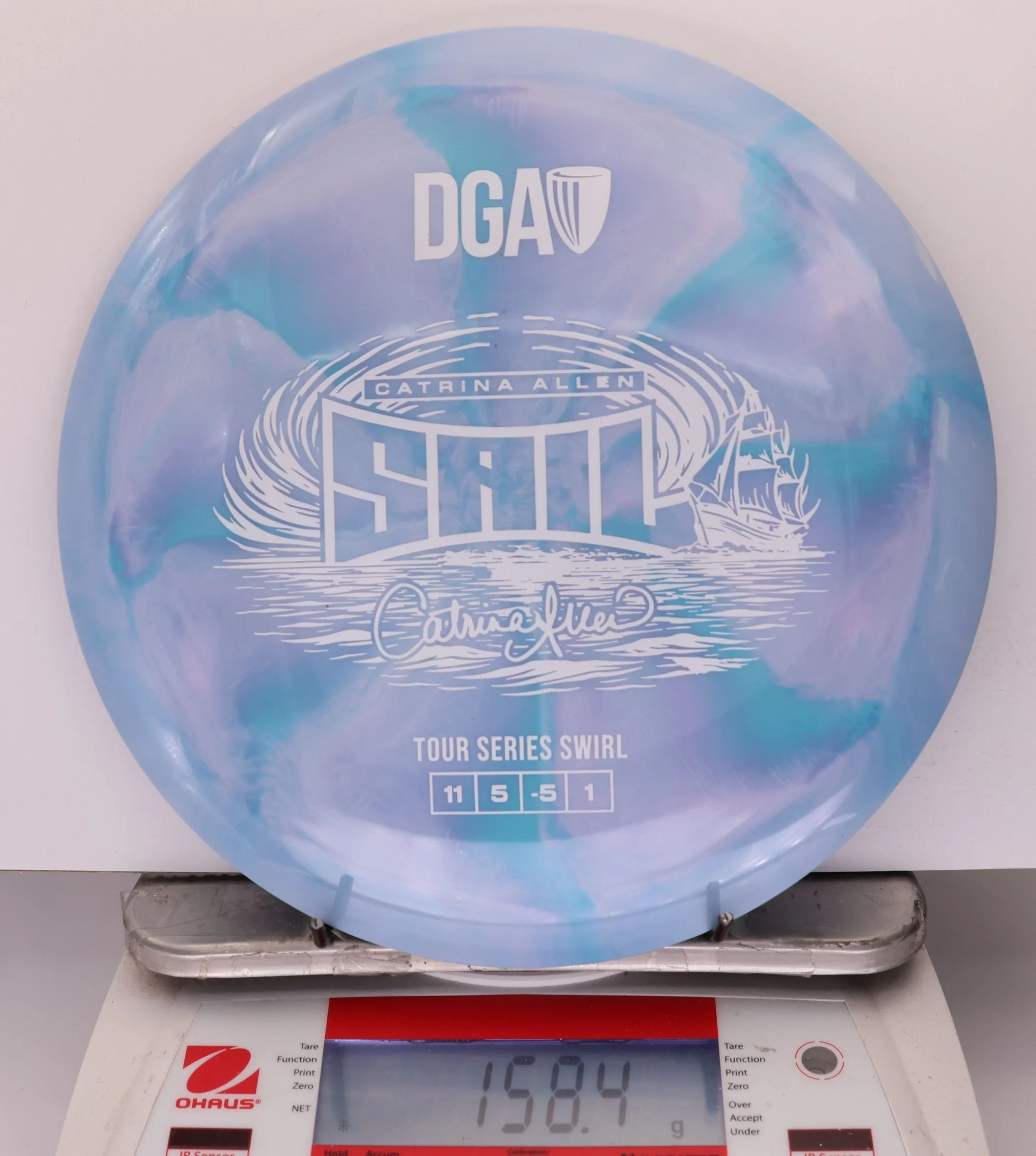 929624 TS Swirl Sail, Catrina Allen 2026 Tour Series - #294 LtBlurpleBlue, 158