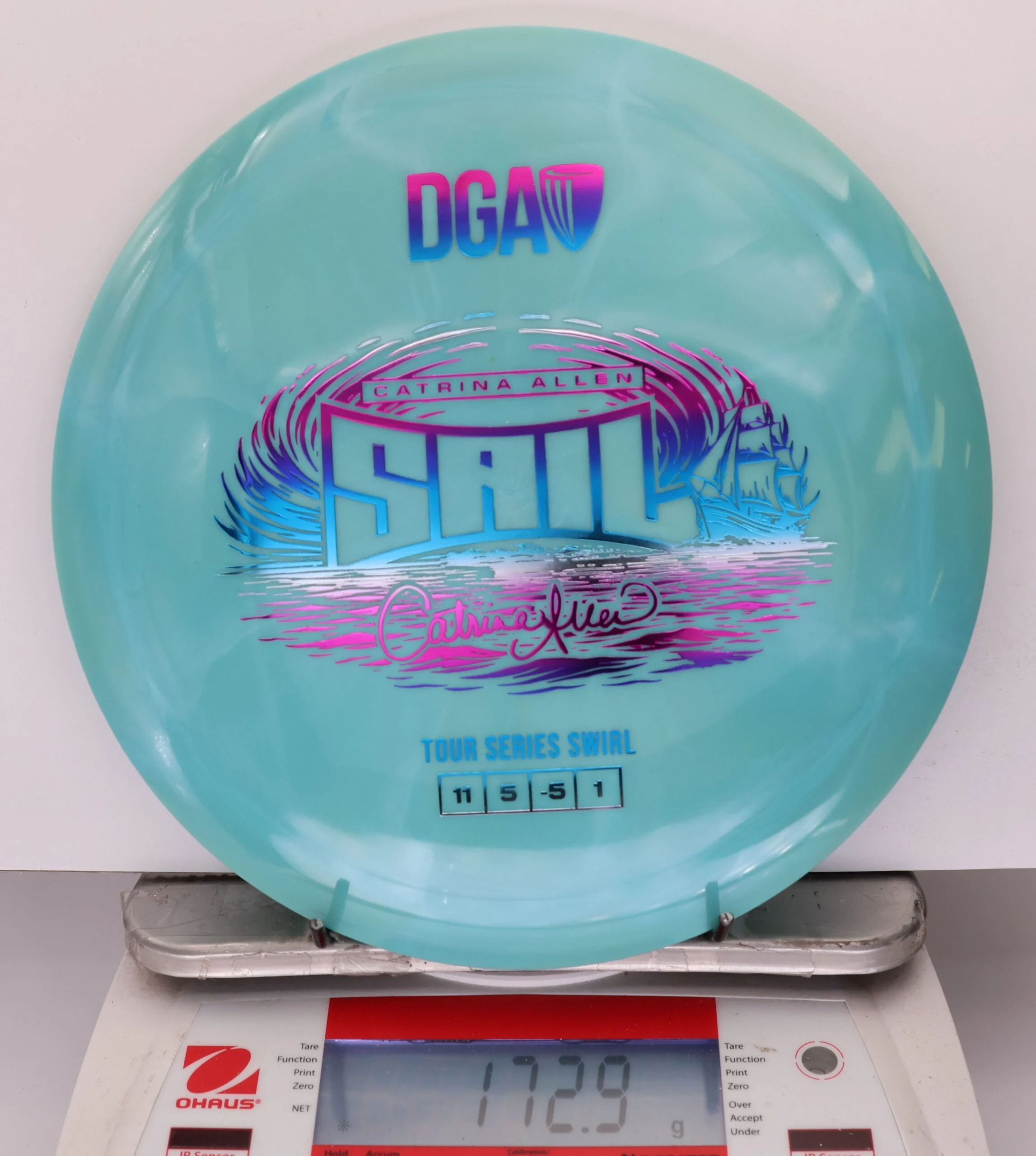 929651 TS Swirl Sail, Catrina Allen 2026 Tour Series - #297 Teal, 173