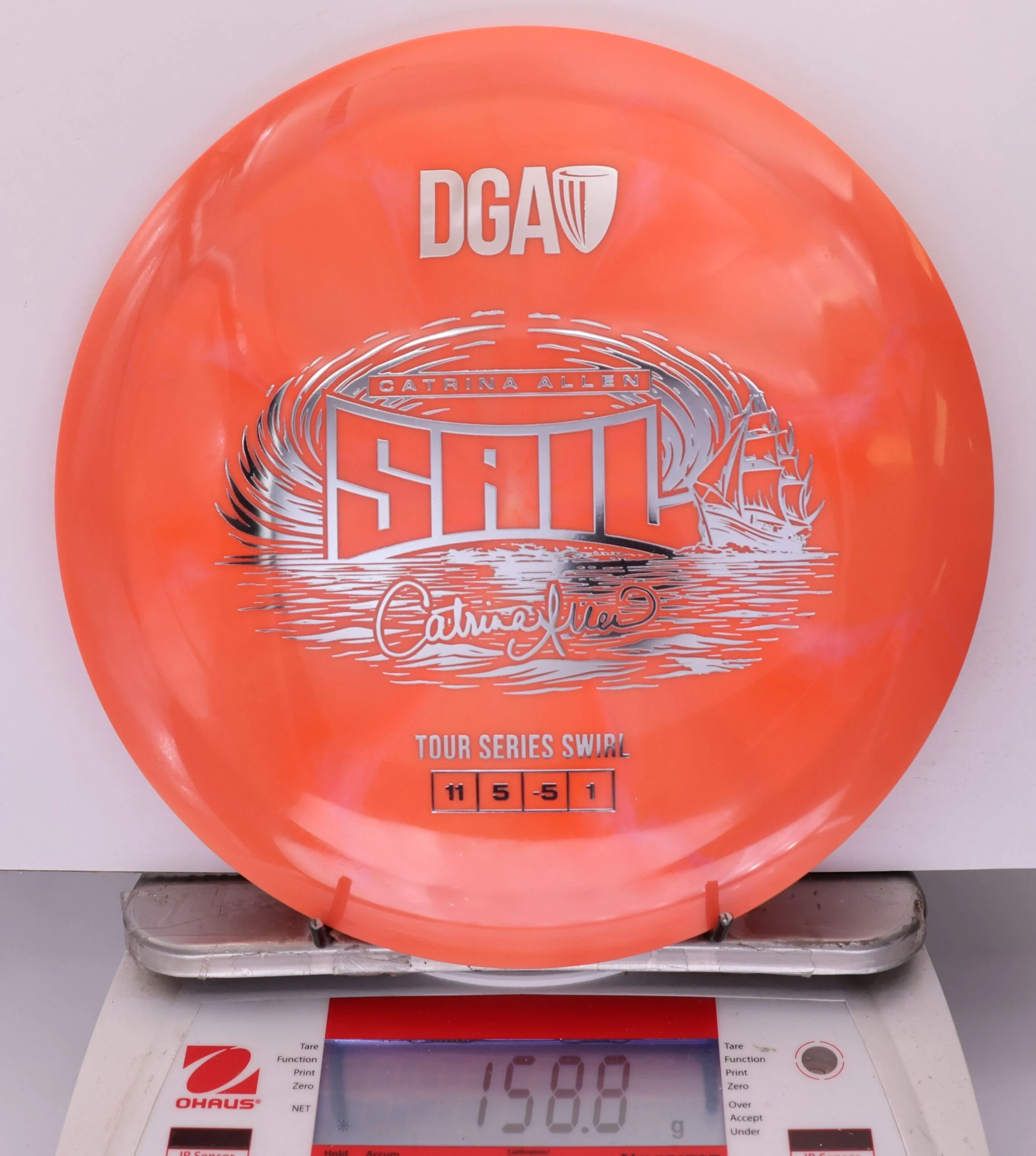 929679 TS Swirl Sail, Catrina Allen 2026 Tour Series - #301 Orange, 159