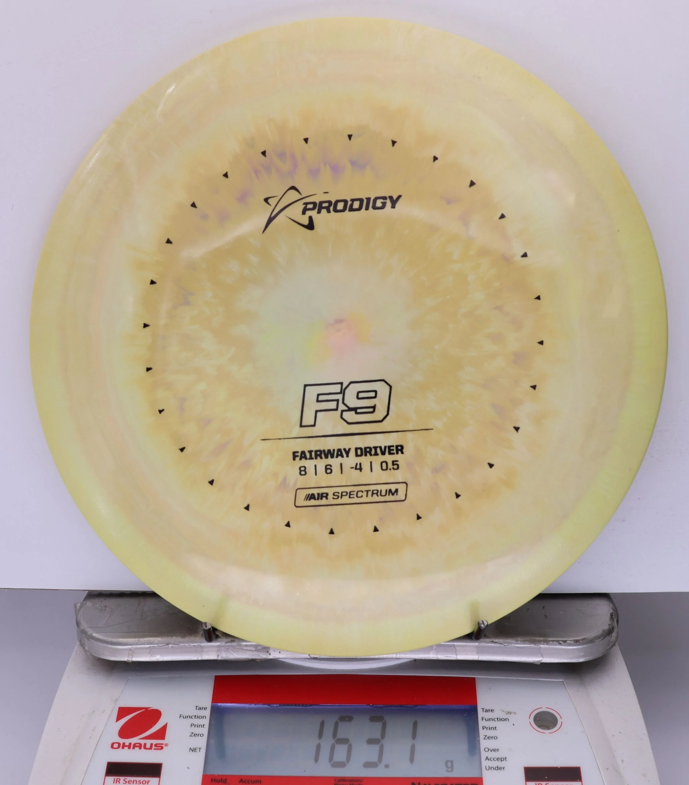 930082 Prodigy F9, Air Spectrum - #601 LtYellow, 163