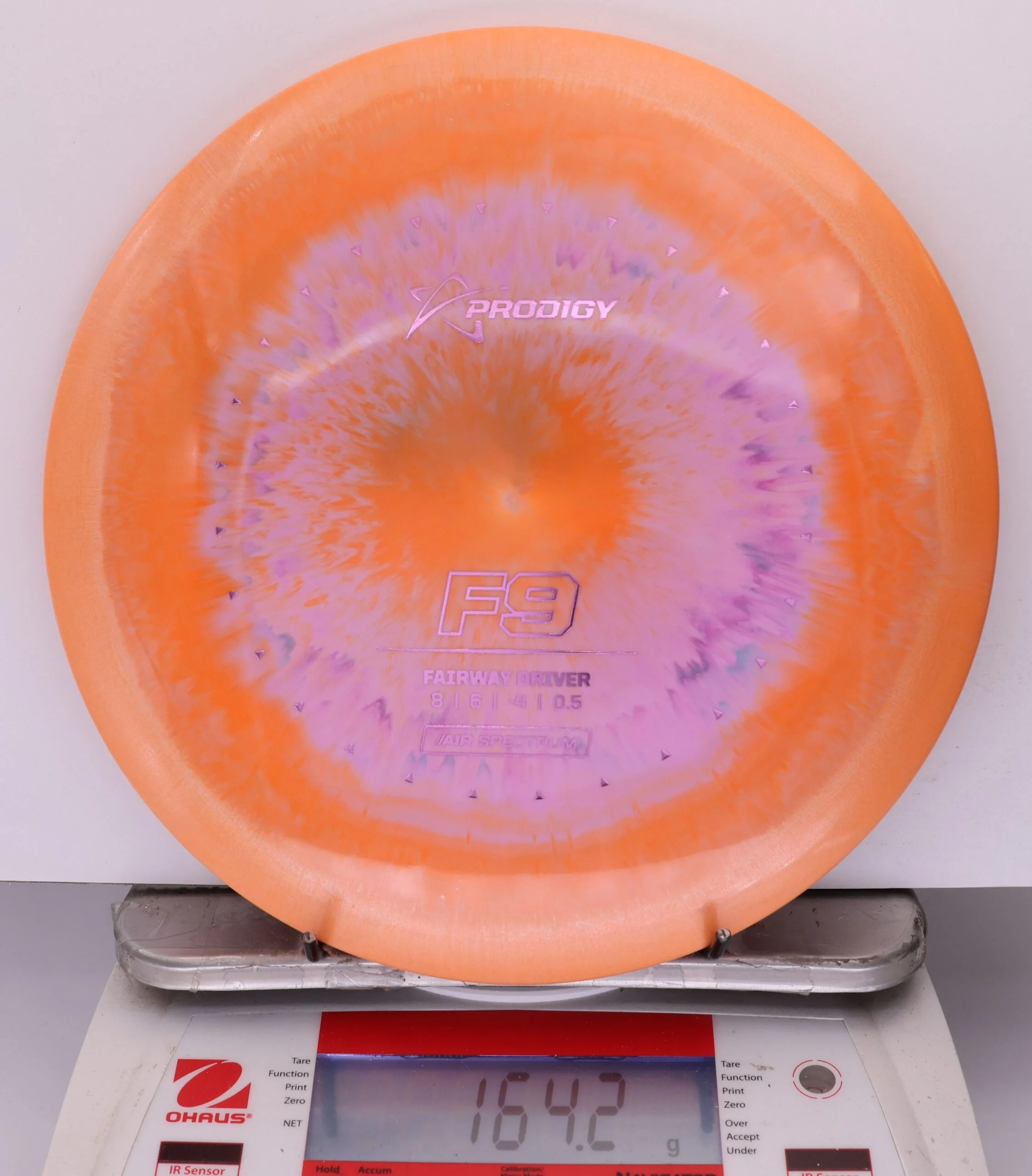 930131 Prodigy F9, Air Spectrum - #606 OrangePink, 164