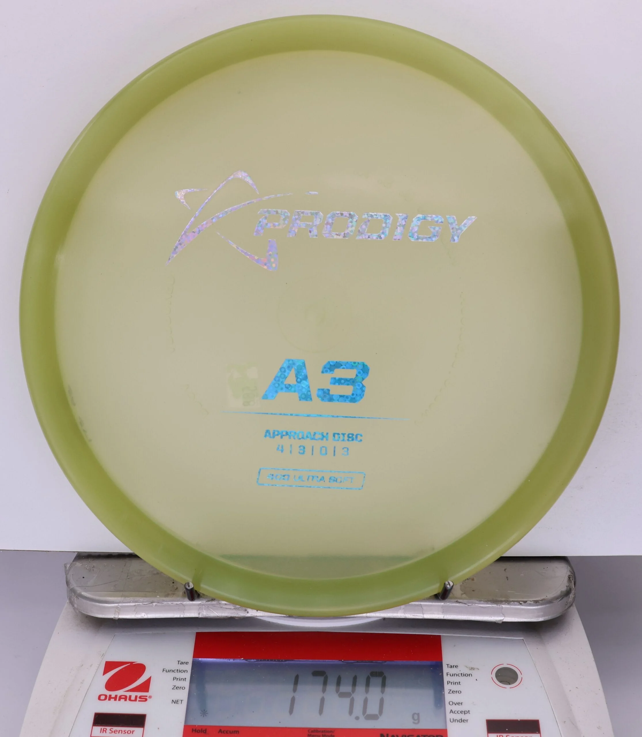 930608 Prodigy A3, 400 Ultra Soft - #588 Green, 174