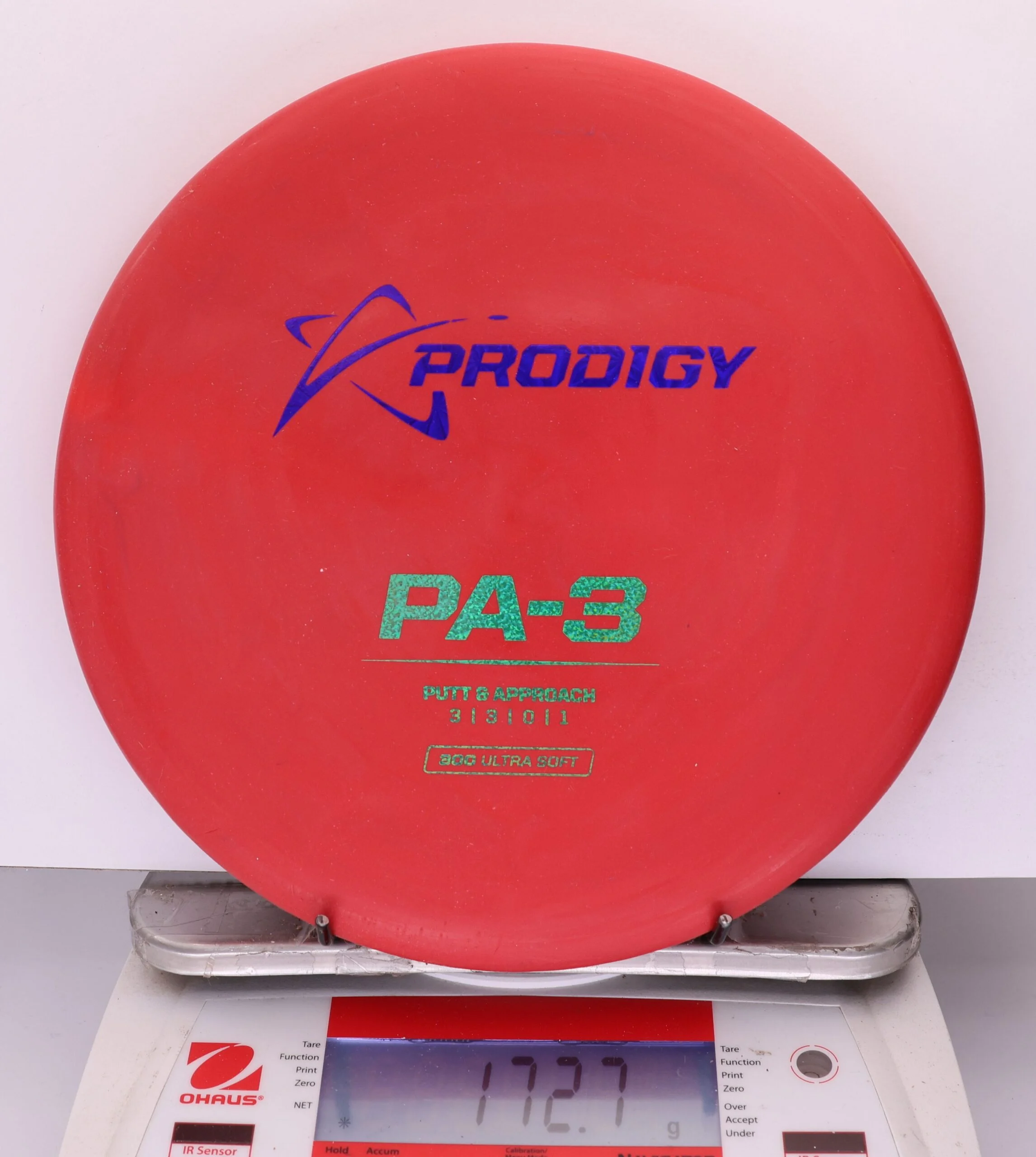 930772 Prodigy PA3, 300 Ultra Soft - #588 Red, 173