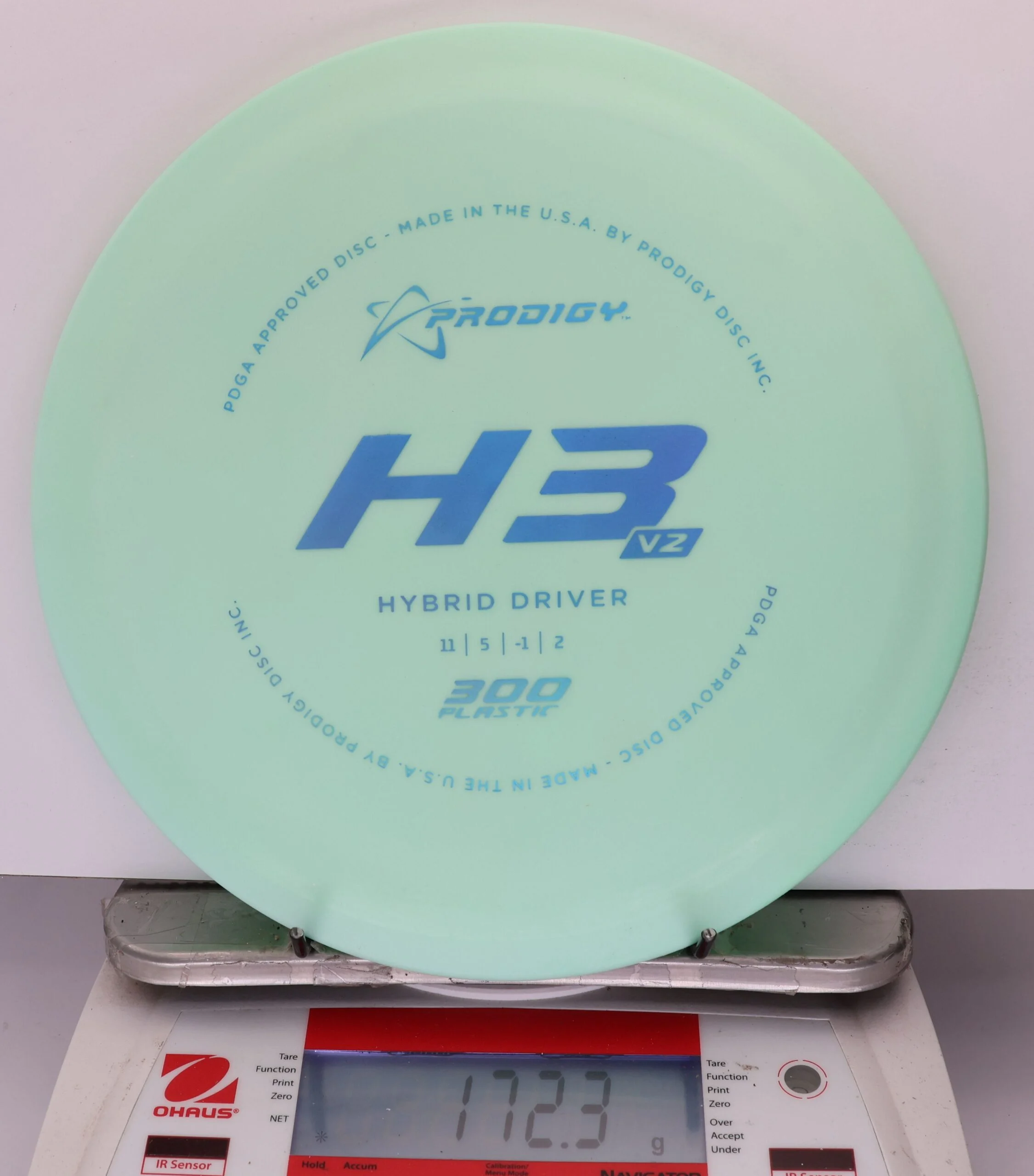 930811 Prodigy H3 V2, 300 - #587 LtGreen, 172