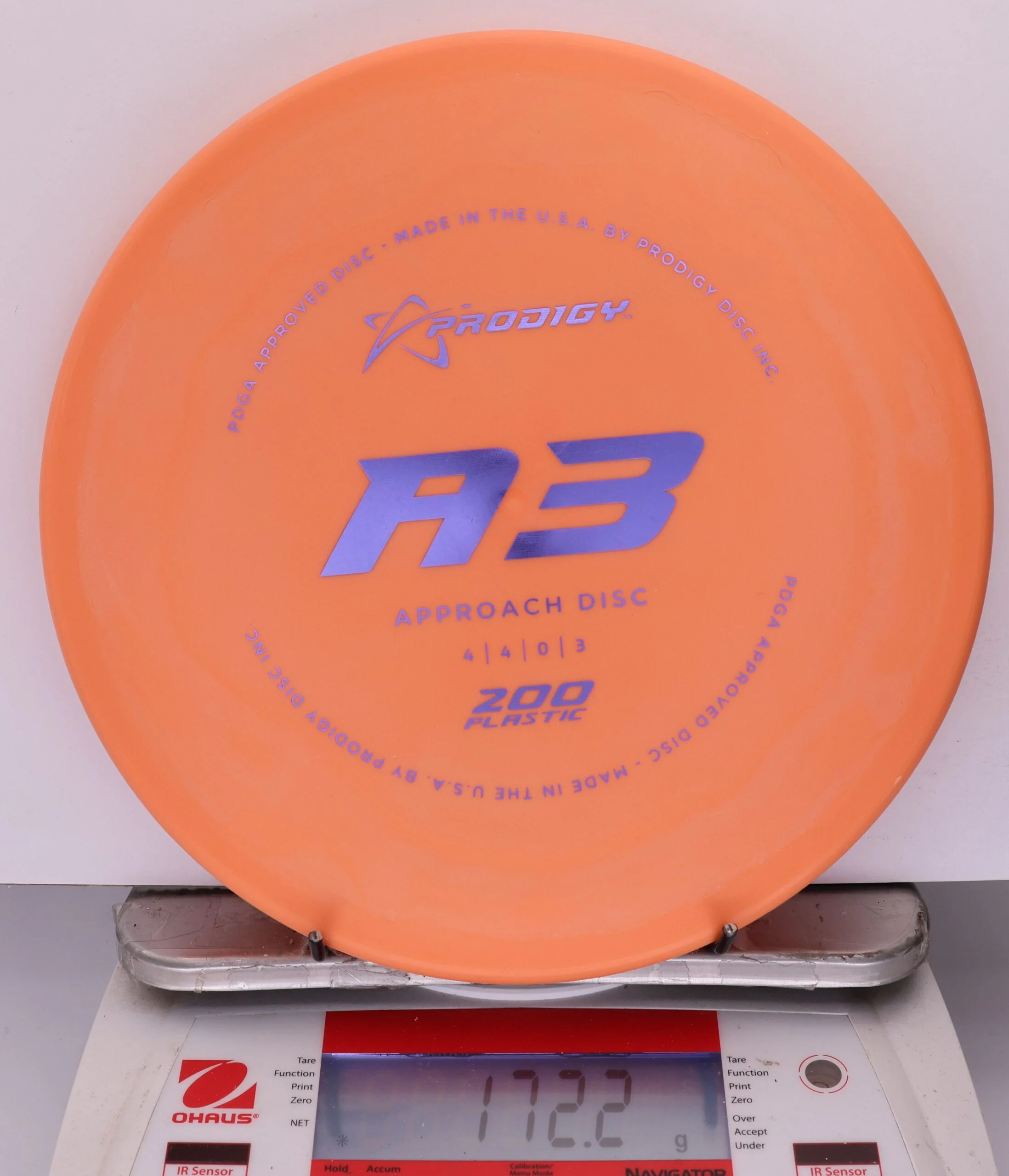 930888 Prodigy A3, 200 - #588 Orange, 172