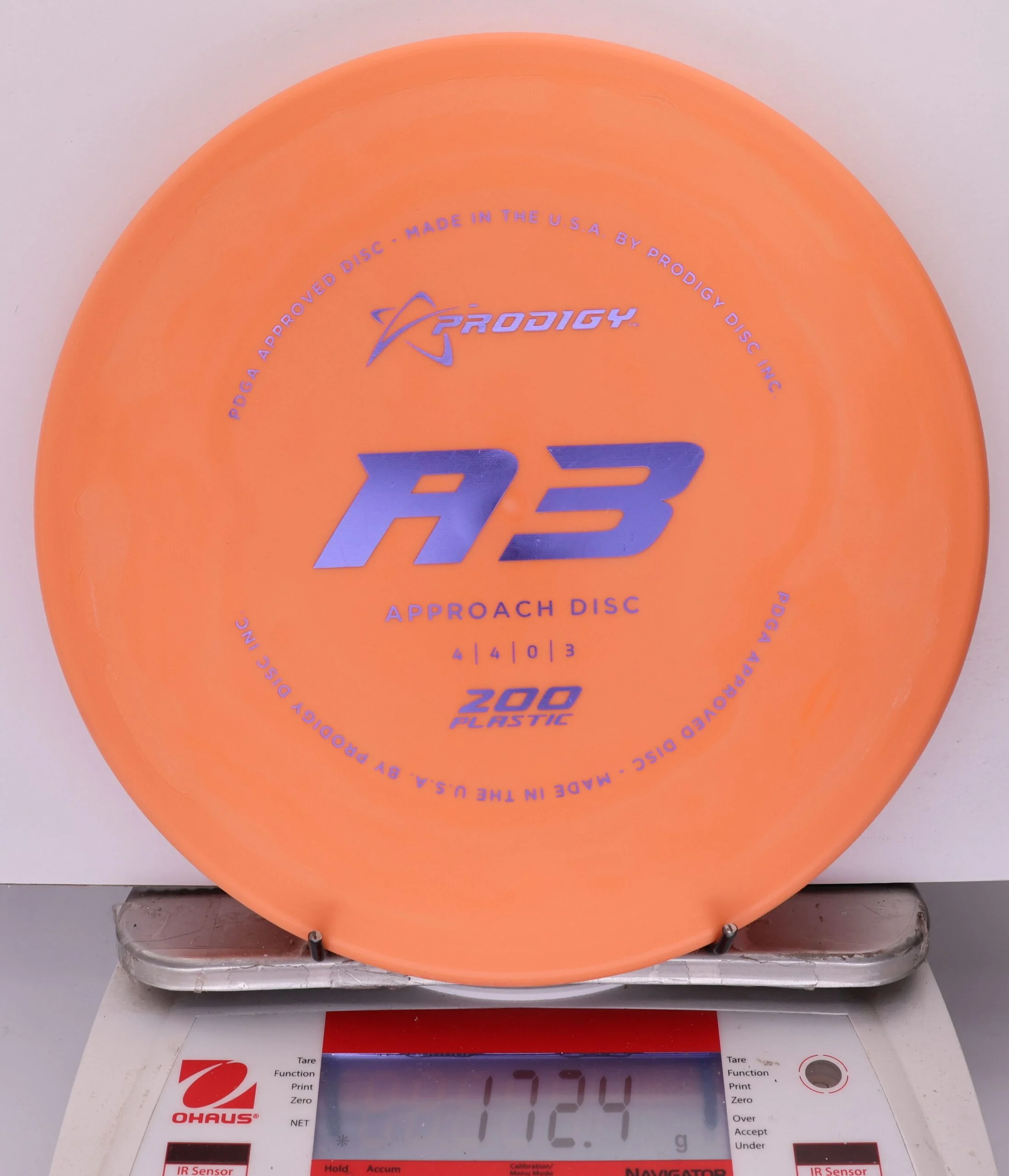 930889 Prodigy A3, 200 - #589 Orange, 172