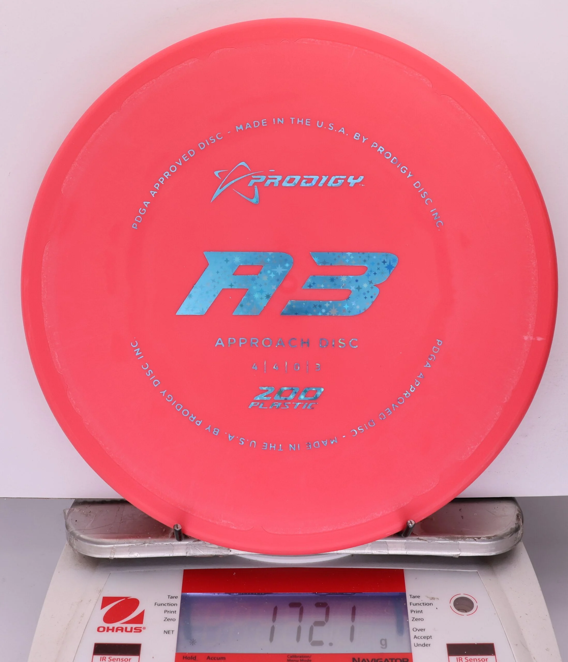 930899 Prodigy A3, 200 - #591 Red, 172