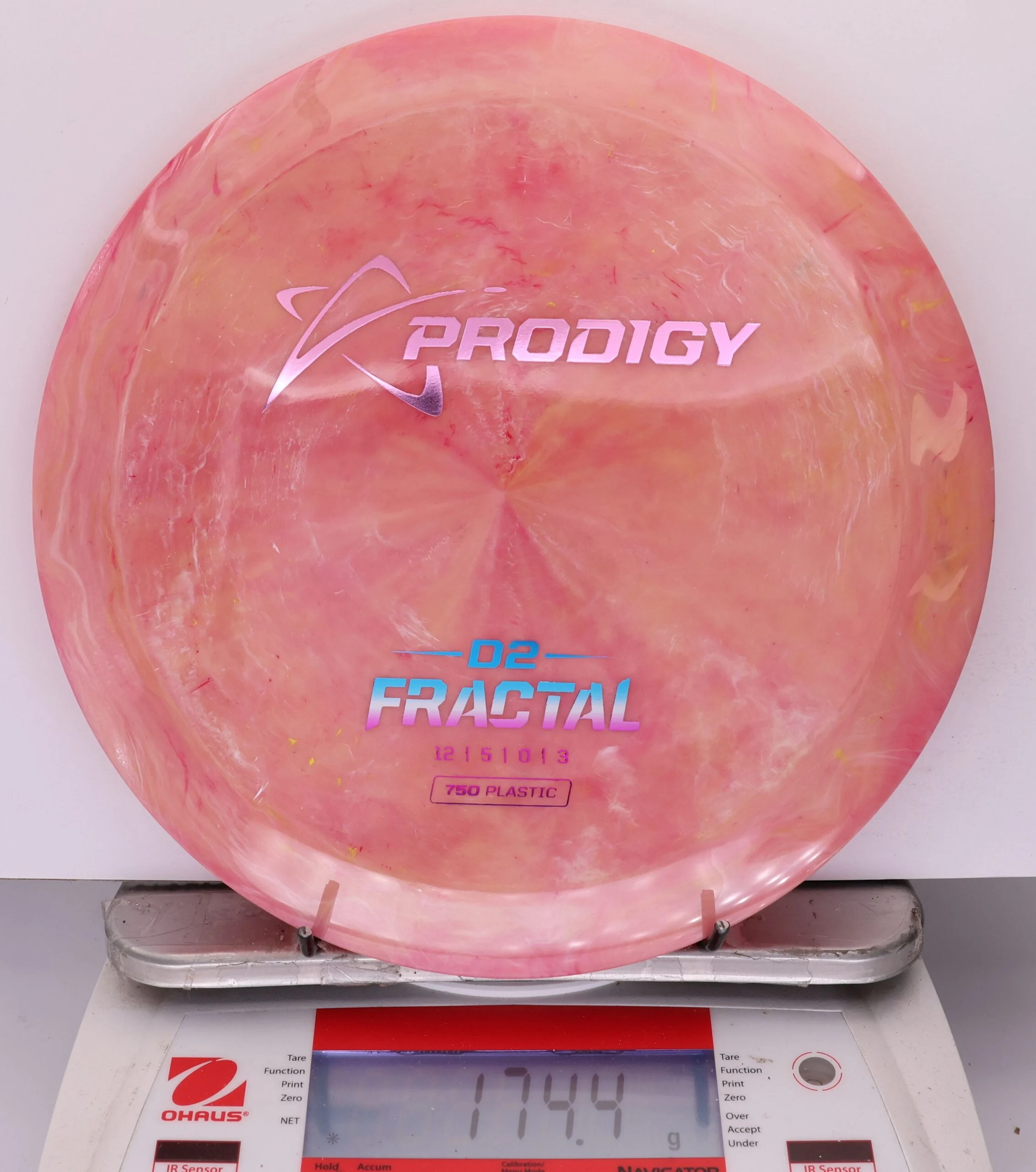 931587 Prodigy D2, Fractal 750 - #603 RedOrange, 174