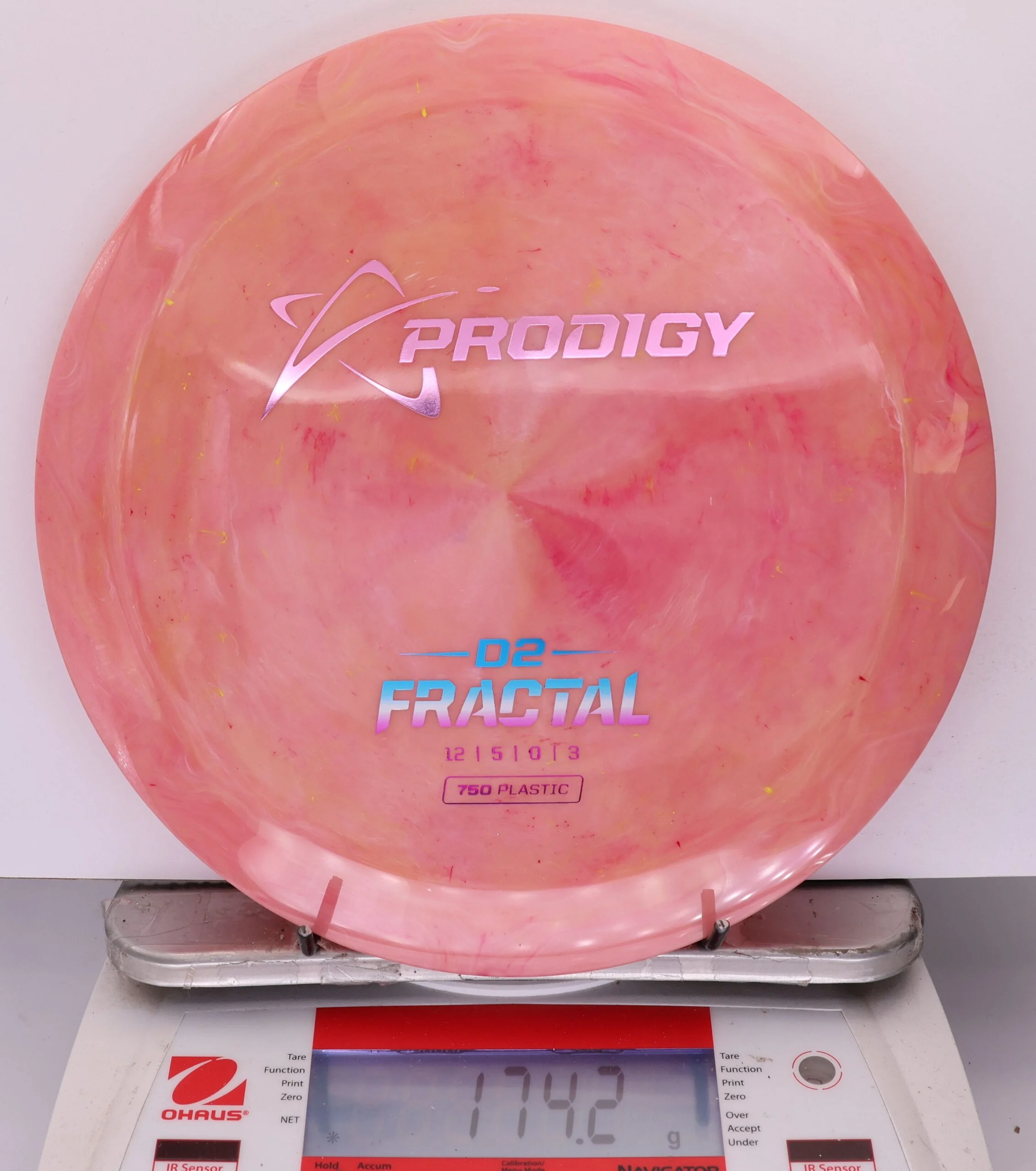 931588 Prodigy D2, Fractal 750 - #604 RedOrange, 174