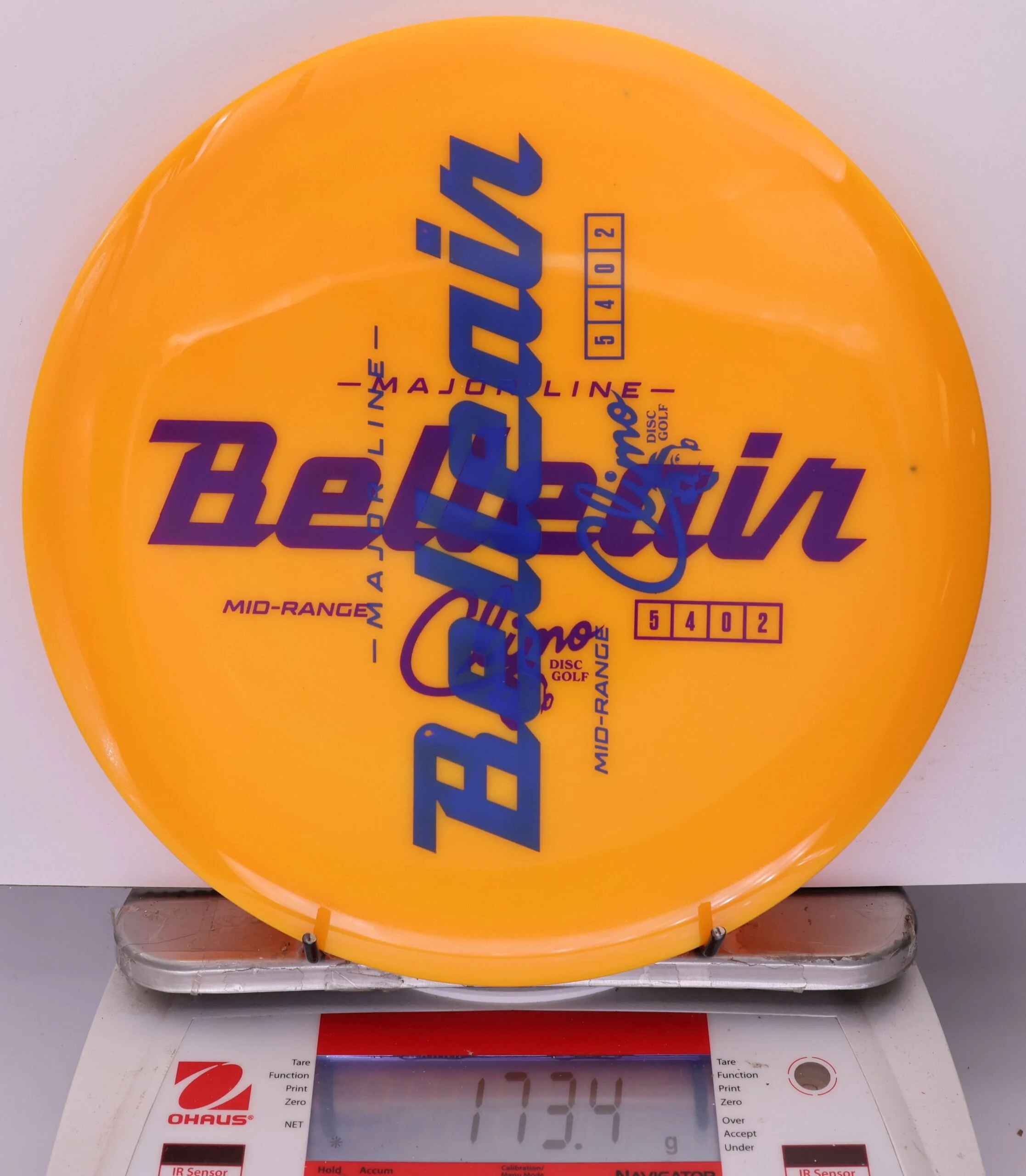 932124 X-Out Major Line Belleair - #04 Orange, 173