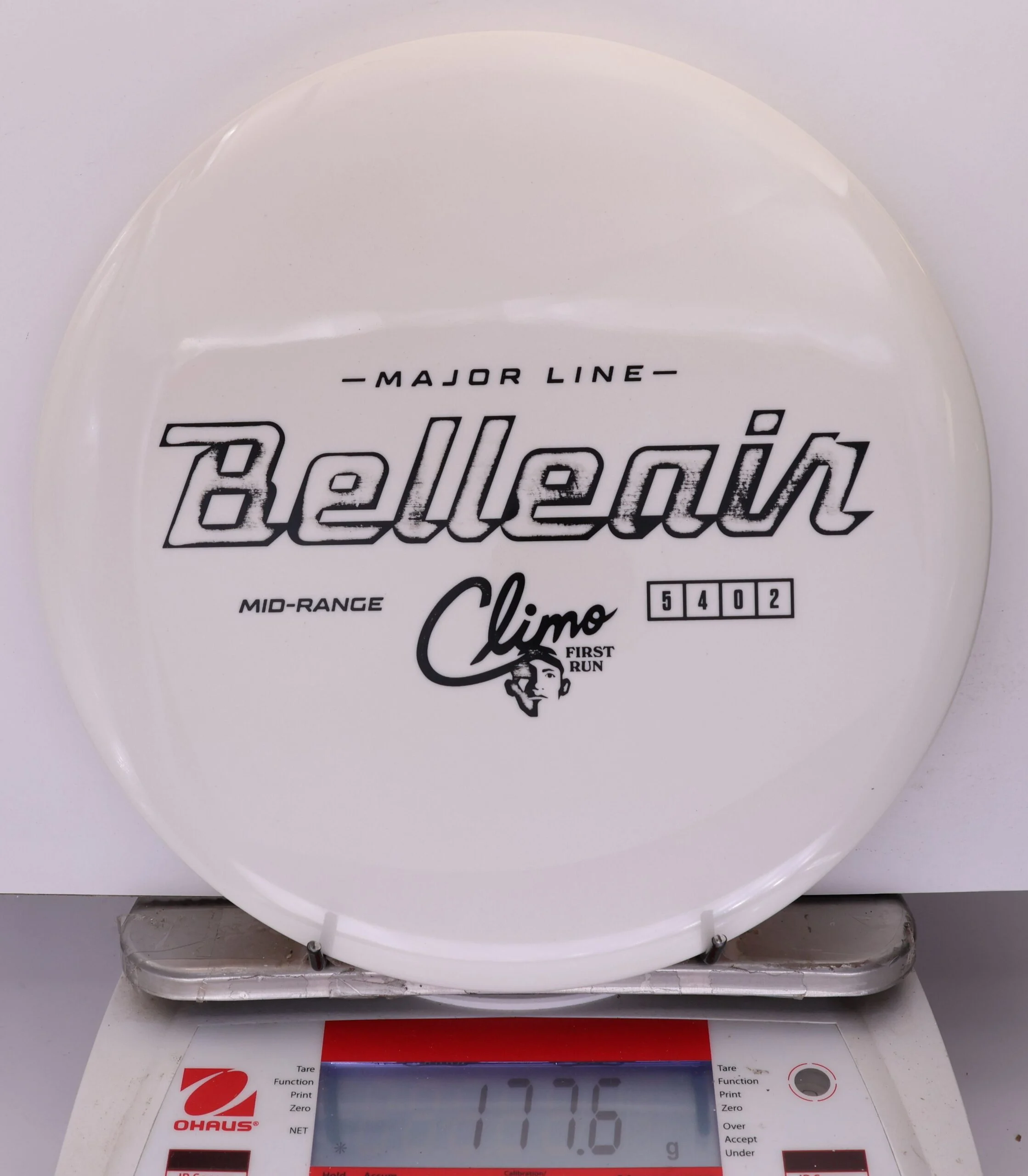 932164 X-Out Major Line Belleair, First Run - #02 White, 178