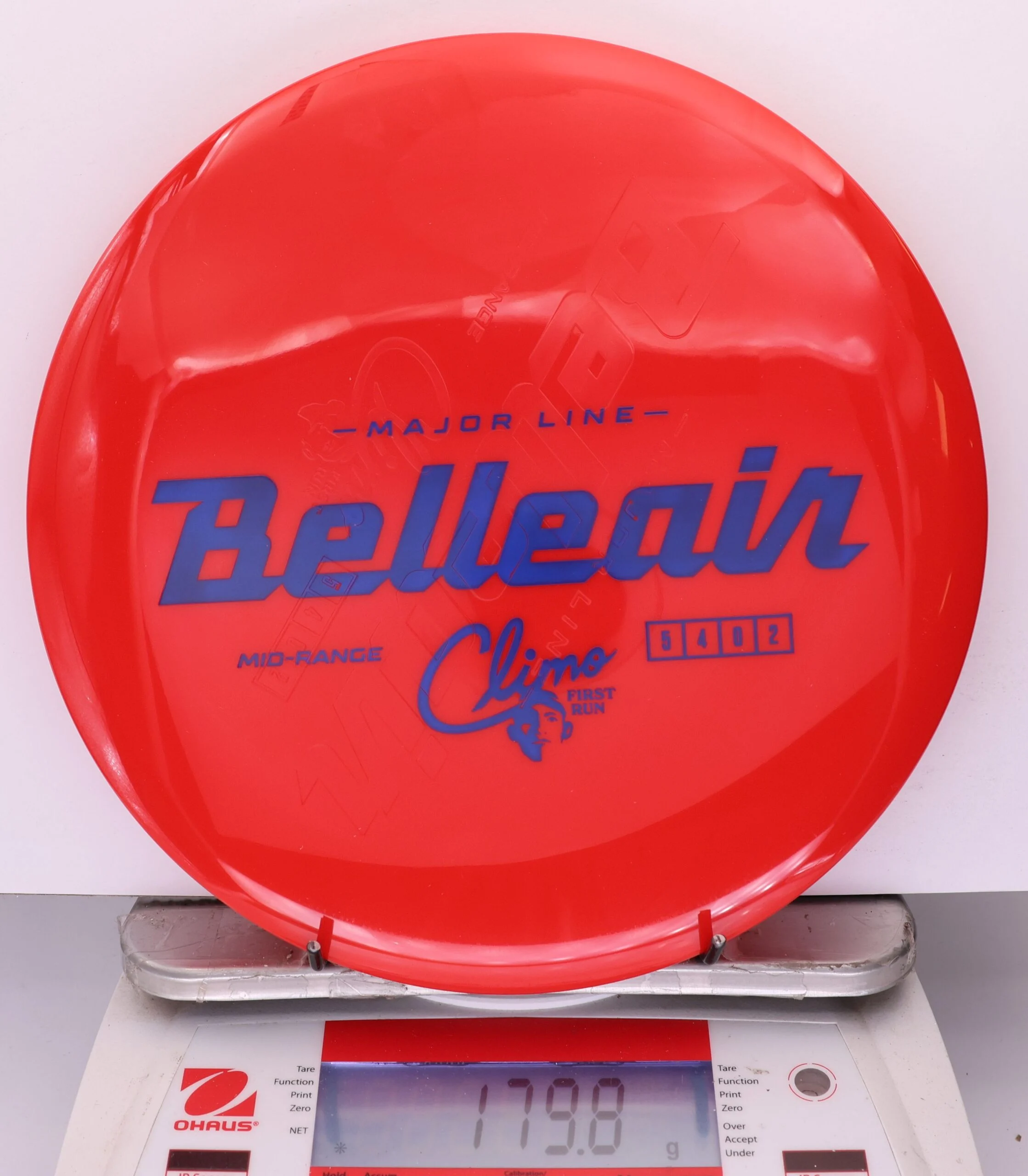 932168 X-Out Major Line Belleair, First Run - #06 Red, 180
