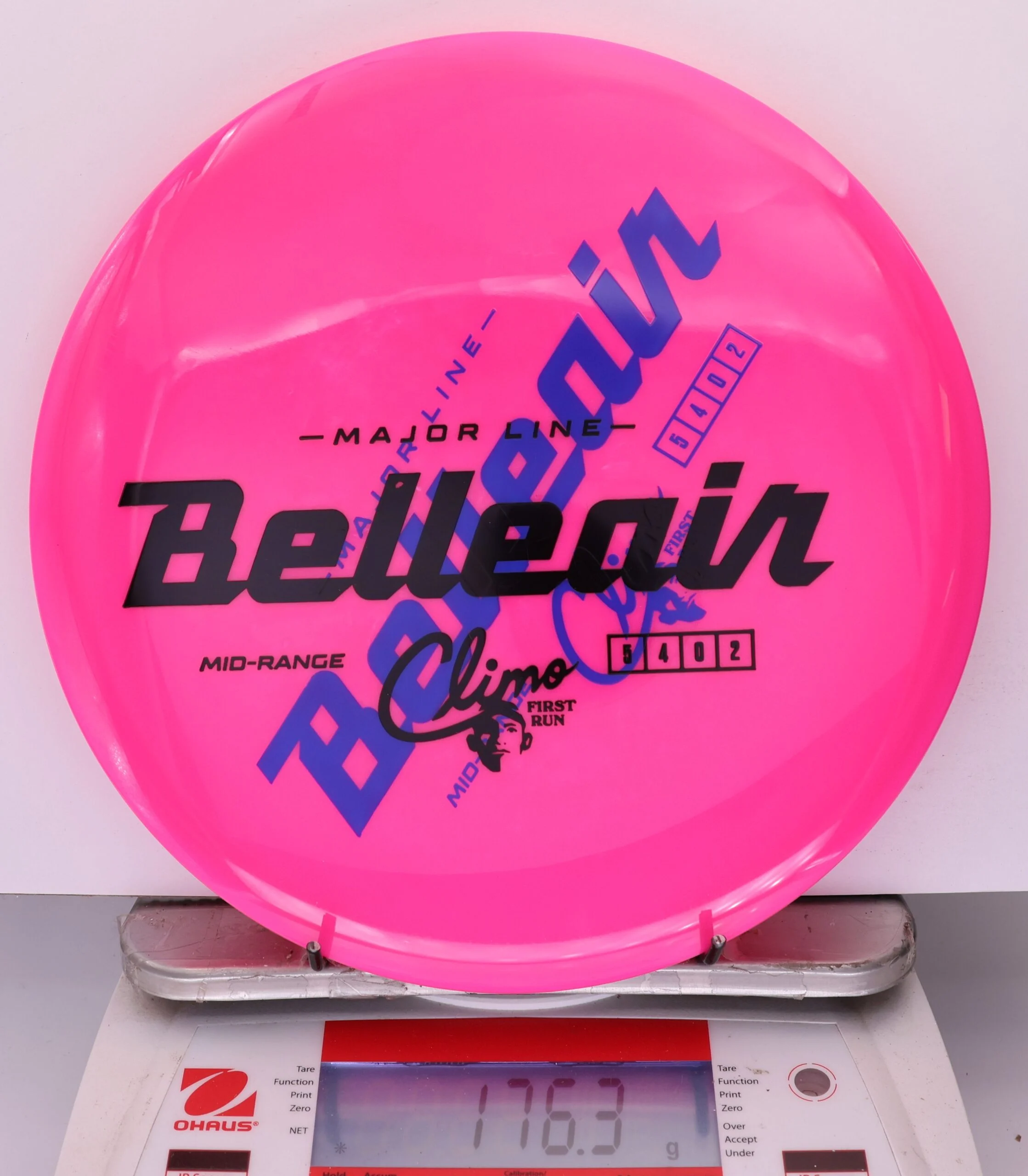 932181 X-Out Major Line Belleair, First Run - #10 Pink, 176