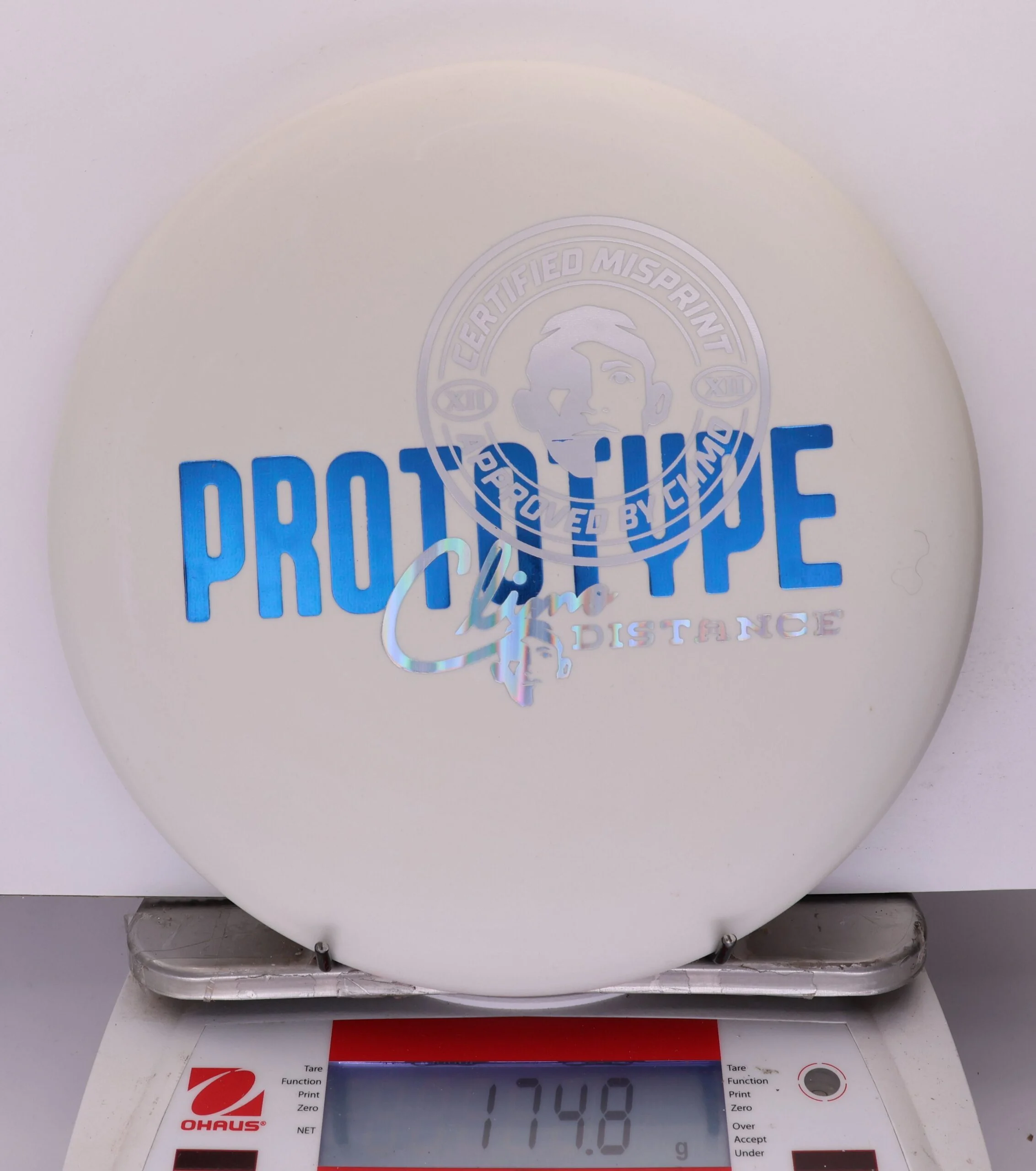 932348 X-Out Prototype Champ - #18 White, 175
