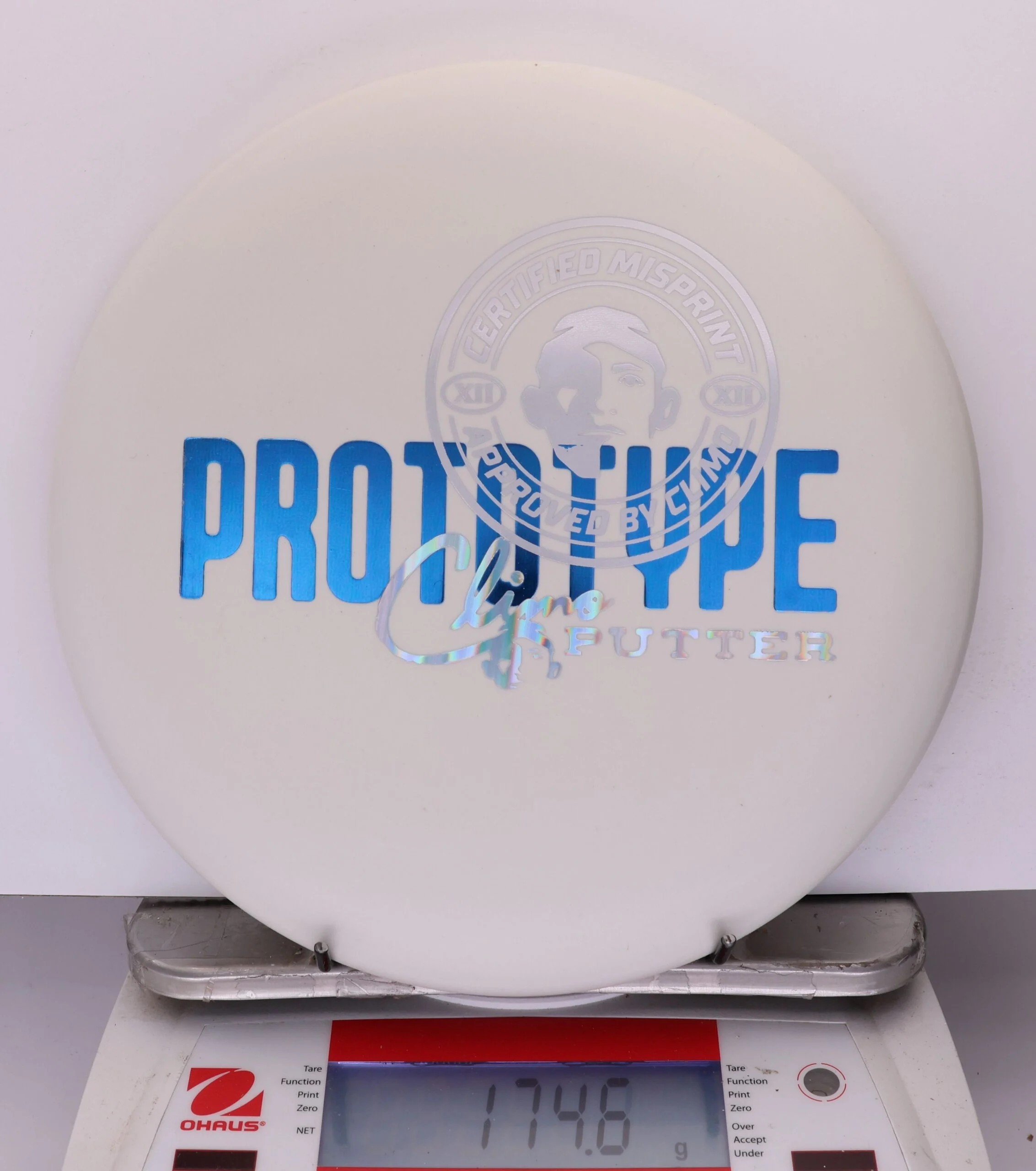 932376 X-Out Prototype Champ - #22 White, 175
