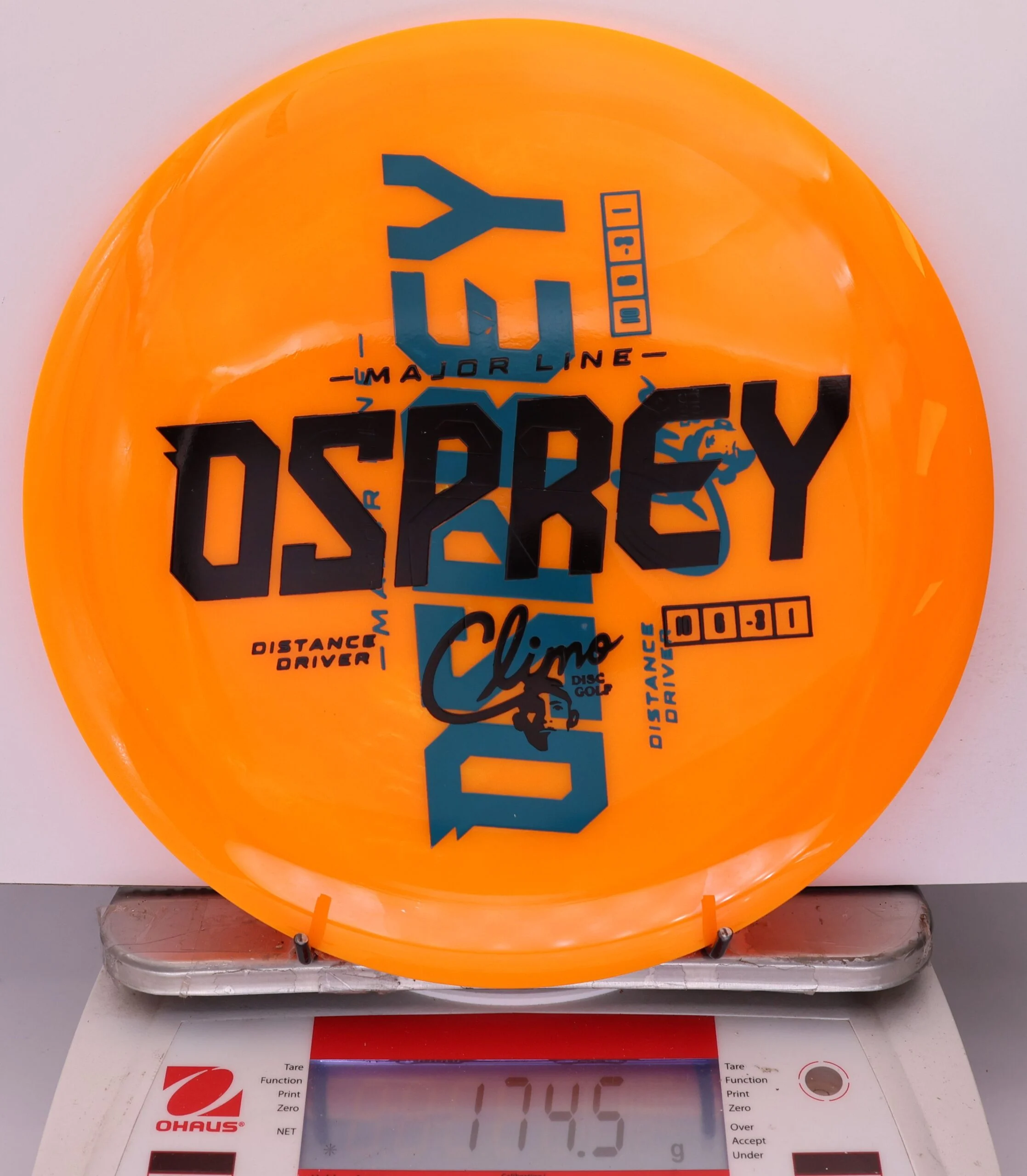 932550 X-Out Major Line Osprey - #22 Orange, 175