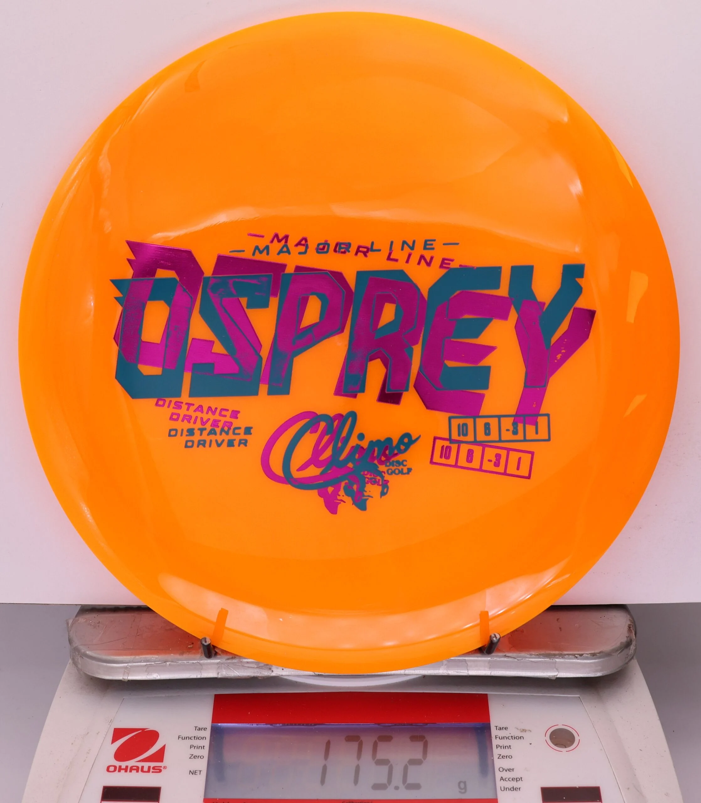 932553 X-Out Major Line Osprey - #25 Orange, 175