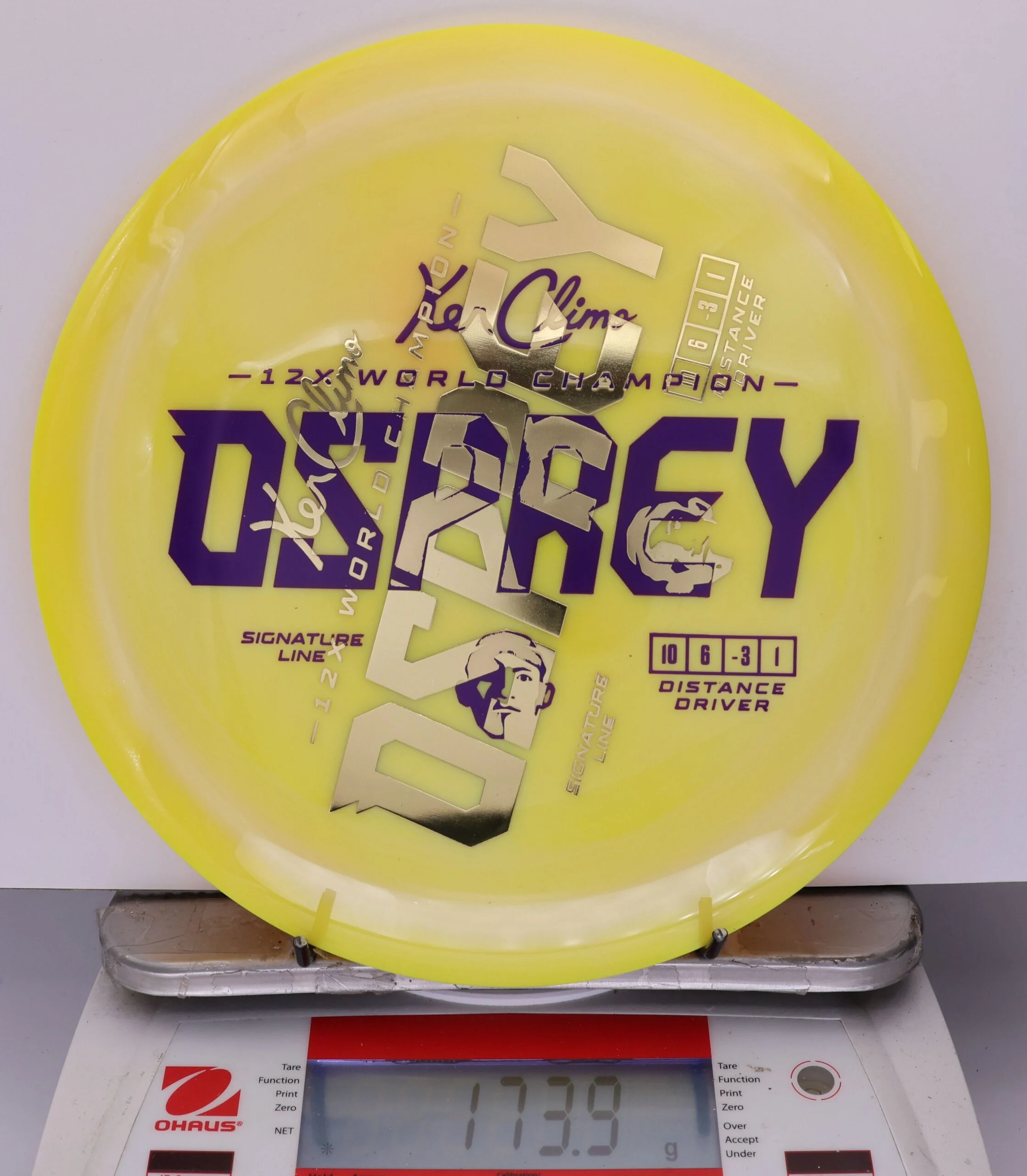 932641 X-Out Signature Line Osprey - #11 Yellow, 174