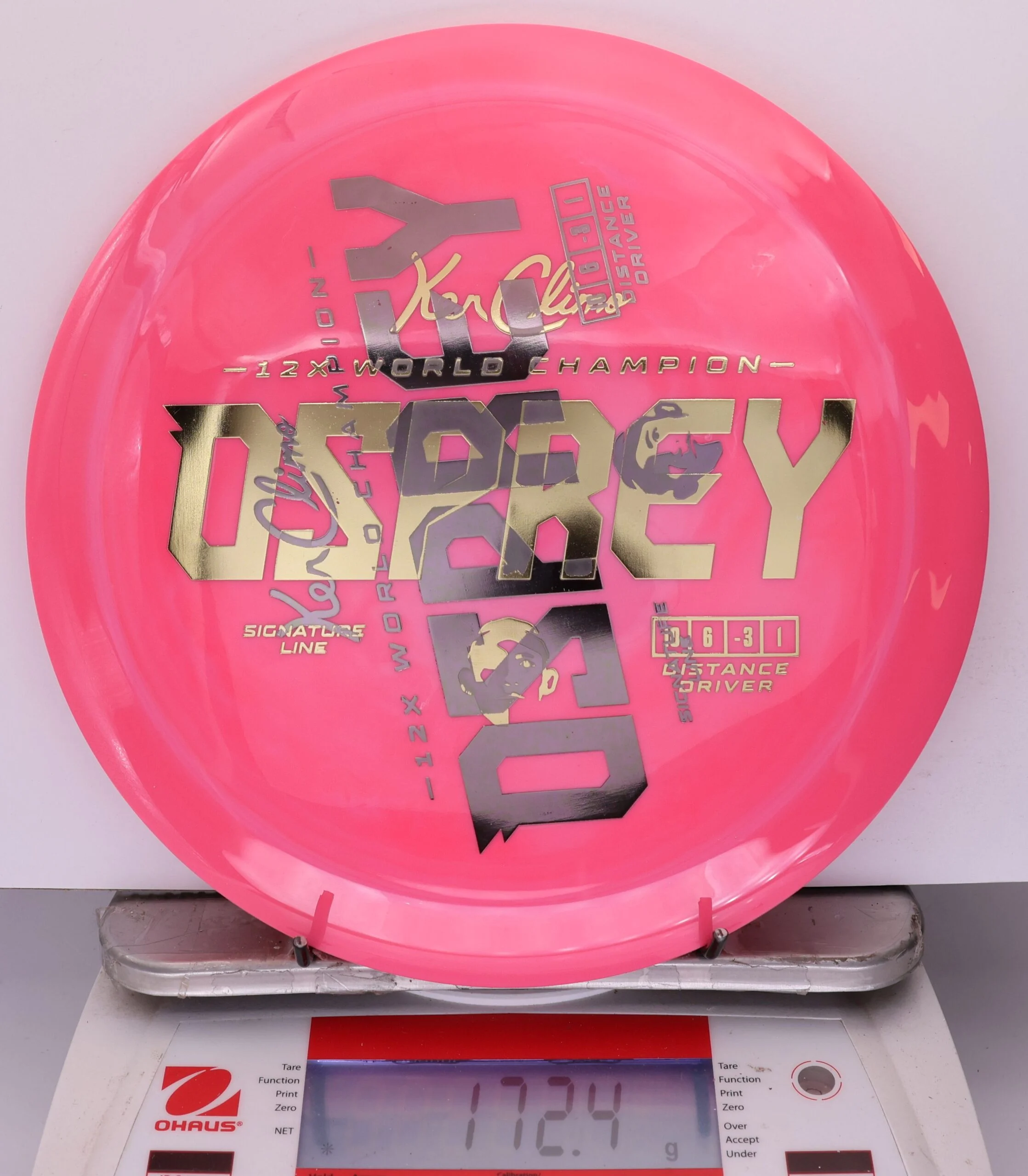 932667 X-Out Signature Line Osprey - #13 LtRed, 172
