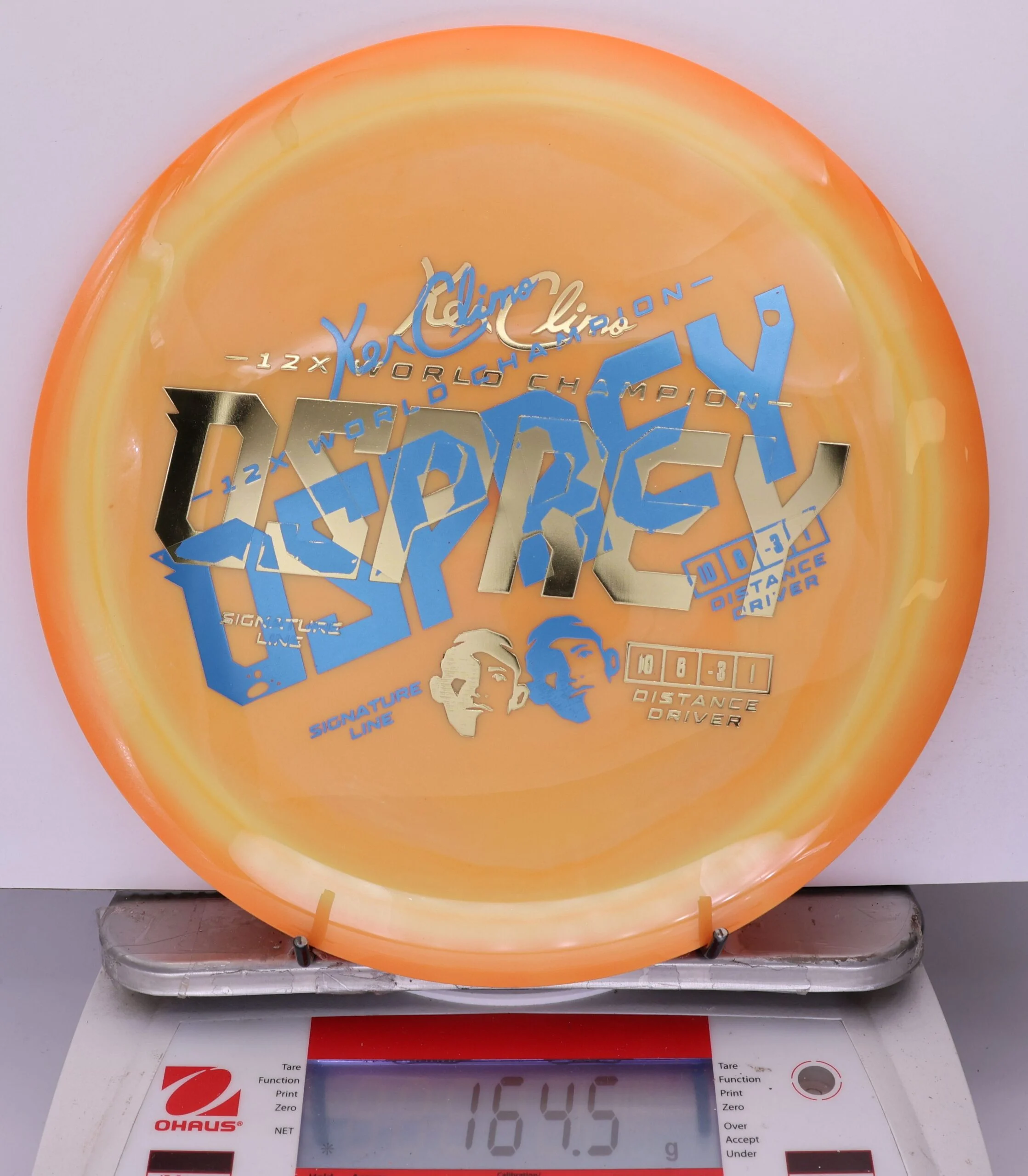 932697 X-Out Signature Line Osprey - #19 OrangeYellow, 165