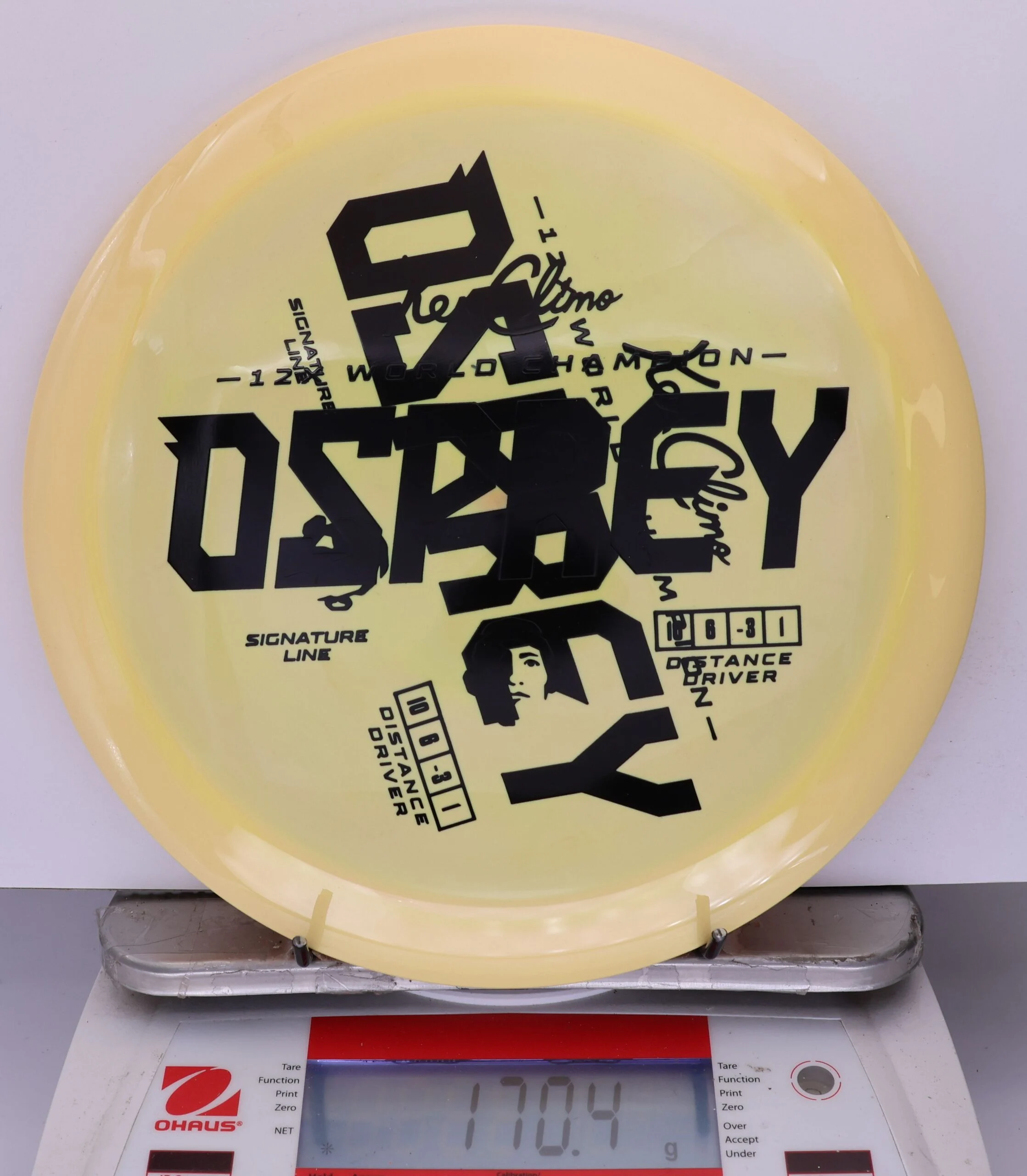 932699 X-Out Signature Line Osprey - #21 LtYellow, 170