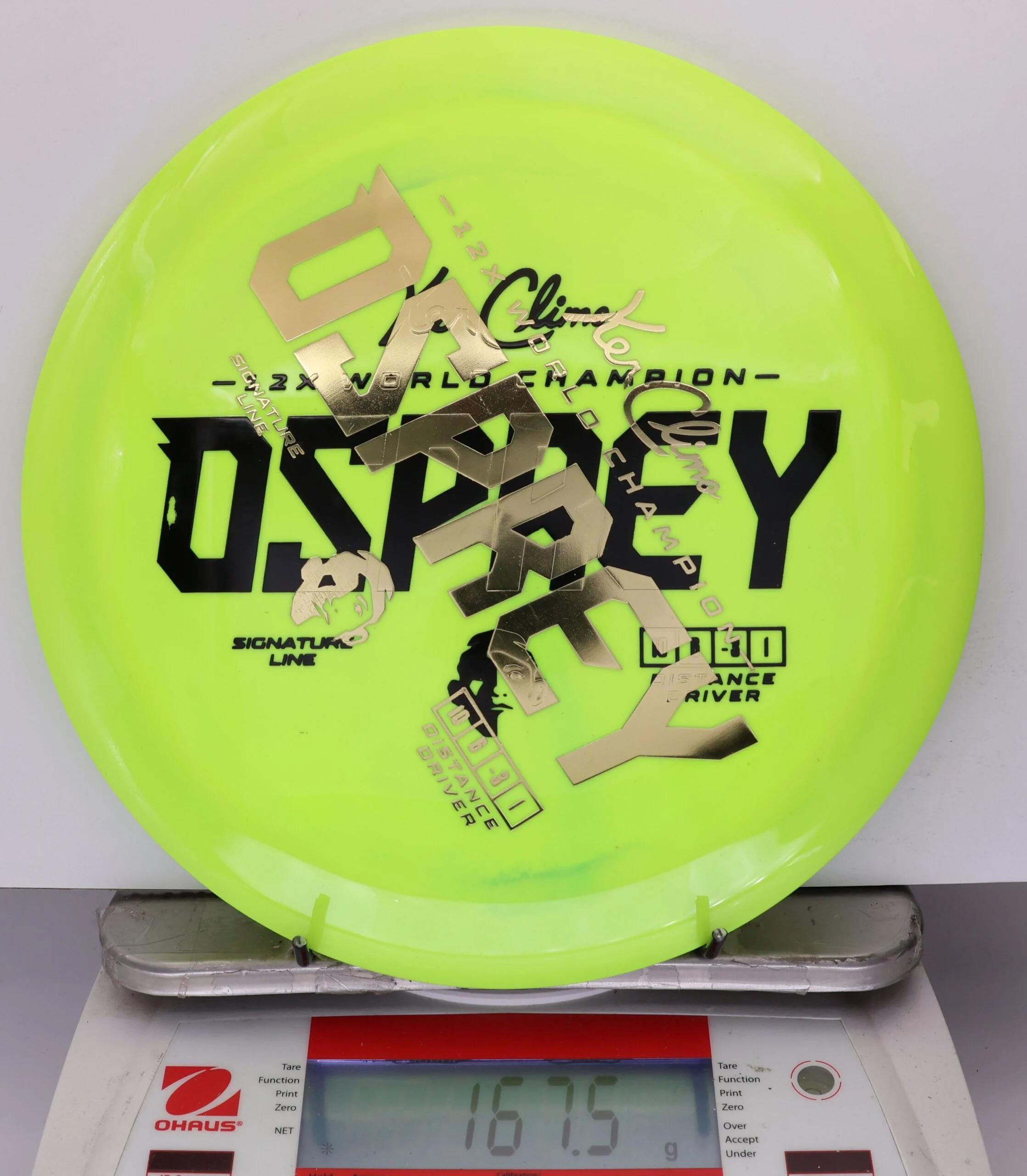 932727 X-Out Signature Line Osprey - #25 NYellow, 168