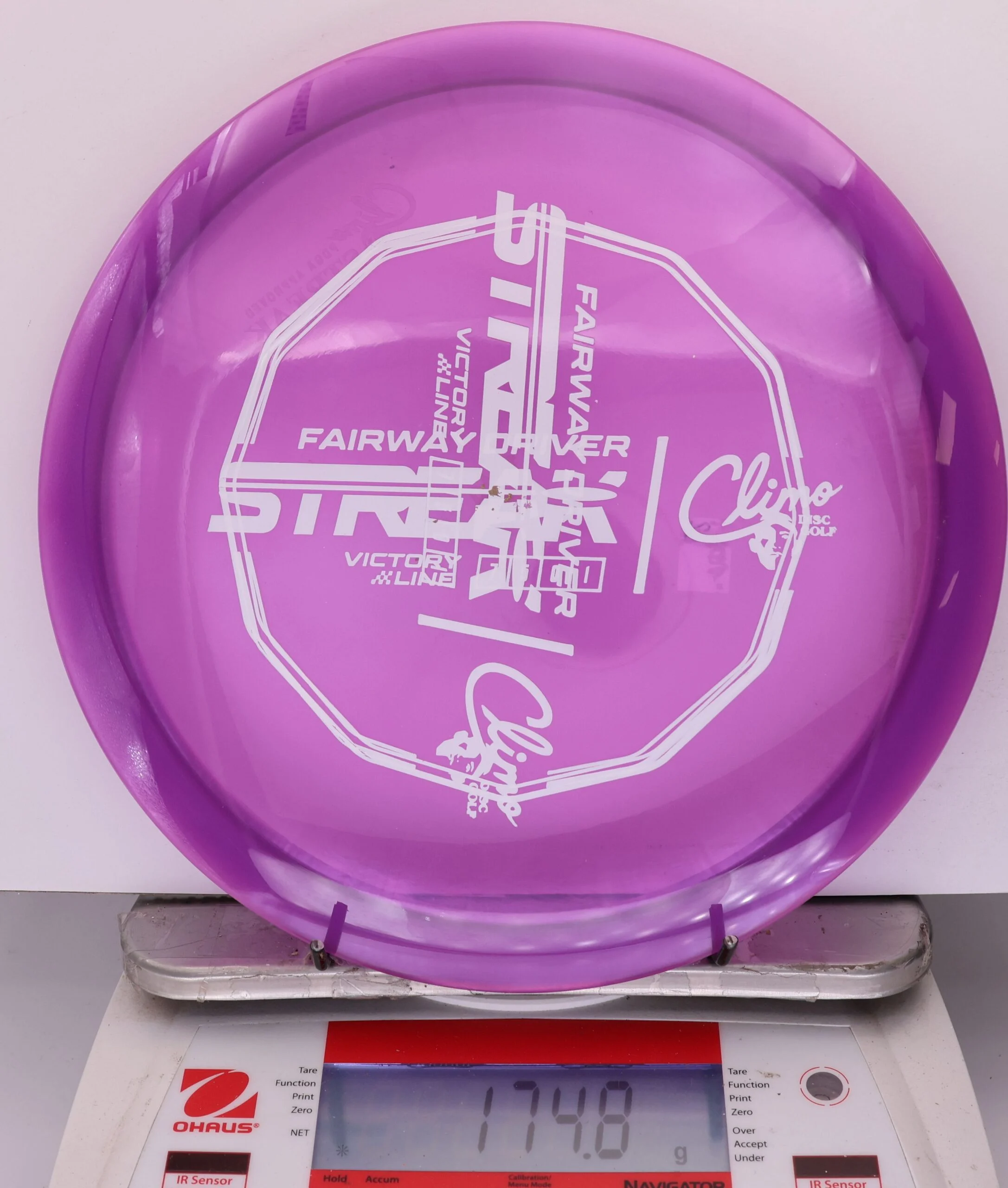 932928 X-Out Victory Line Streak - #02 Purple, 175