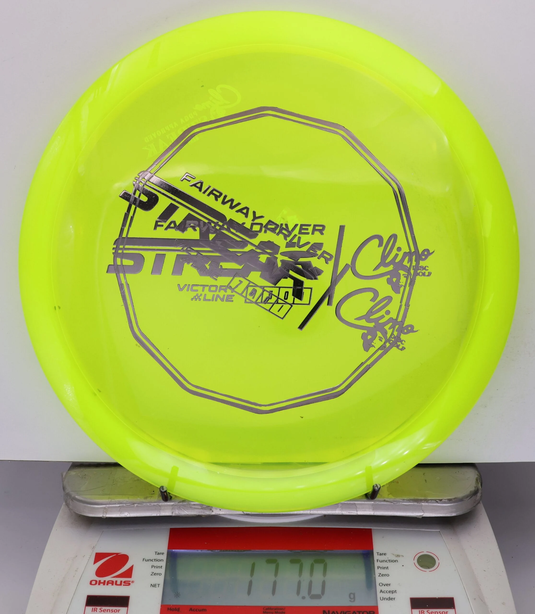 933015 X-Out Victory Line Streak - #17 NYellow, 177