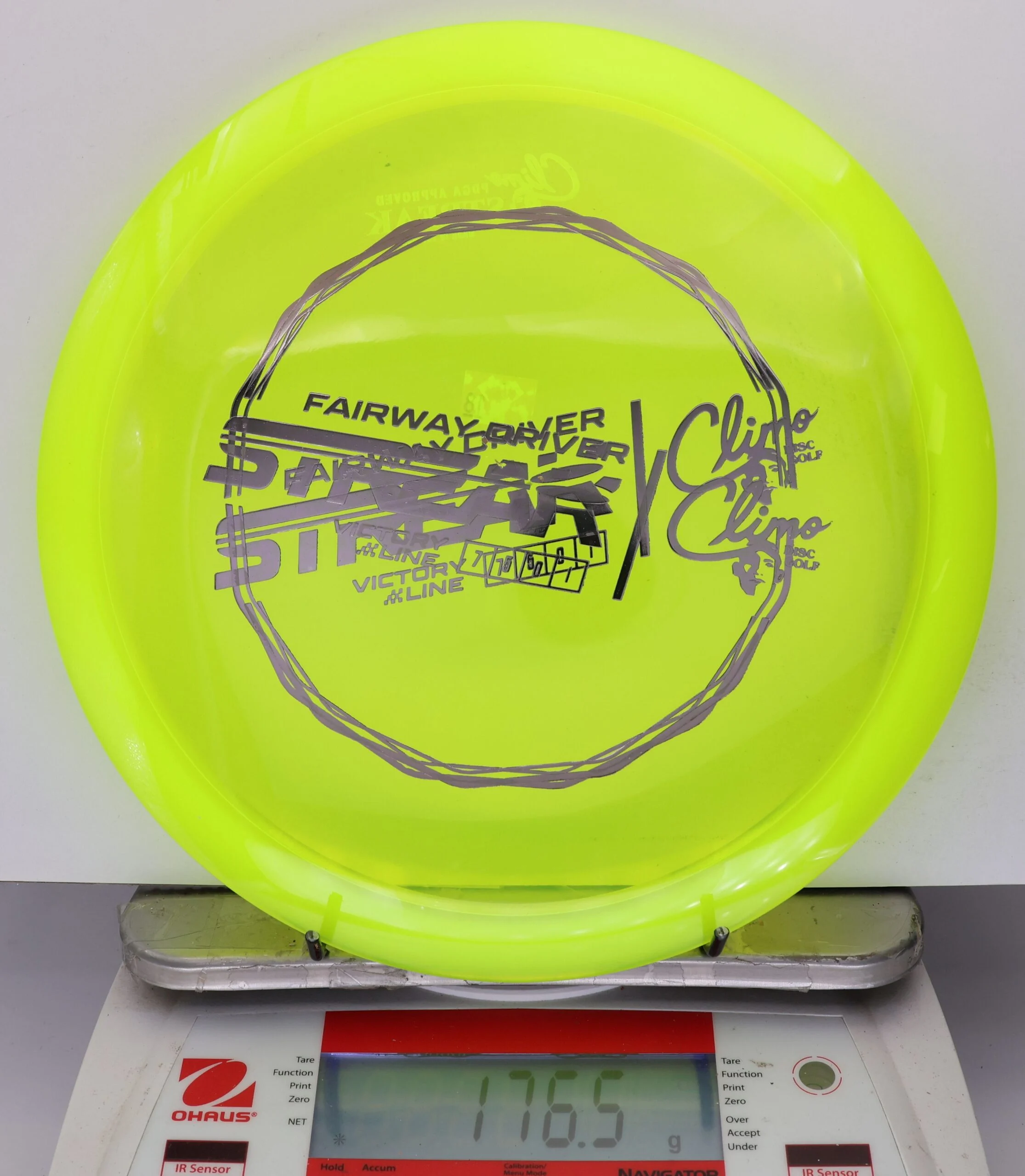 933039 X-Out Victory Line Streak - #18 NYellow, 177