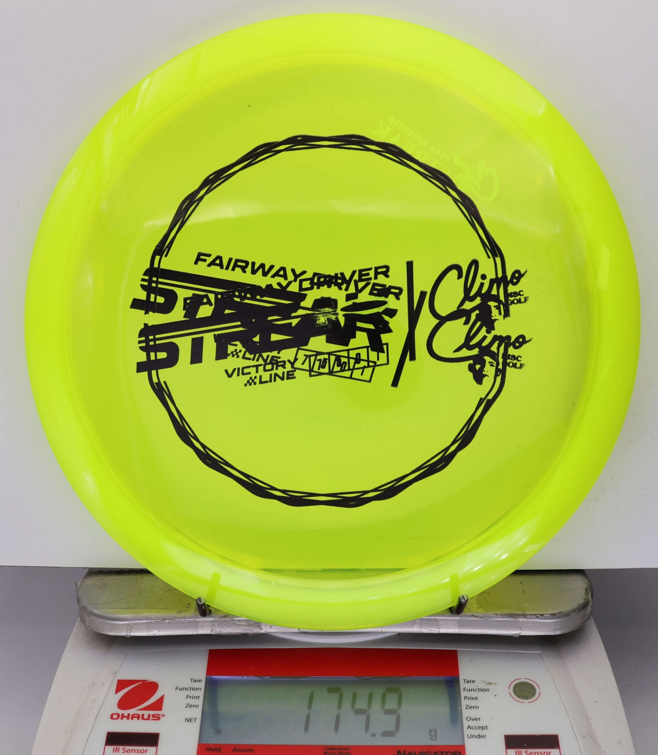 933043 X-Out Victory Line Streak - #22 NYellow, 175