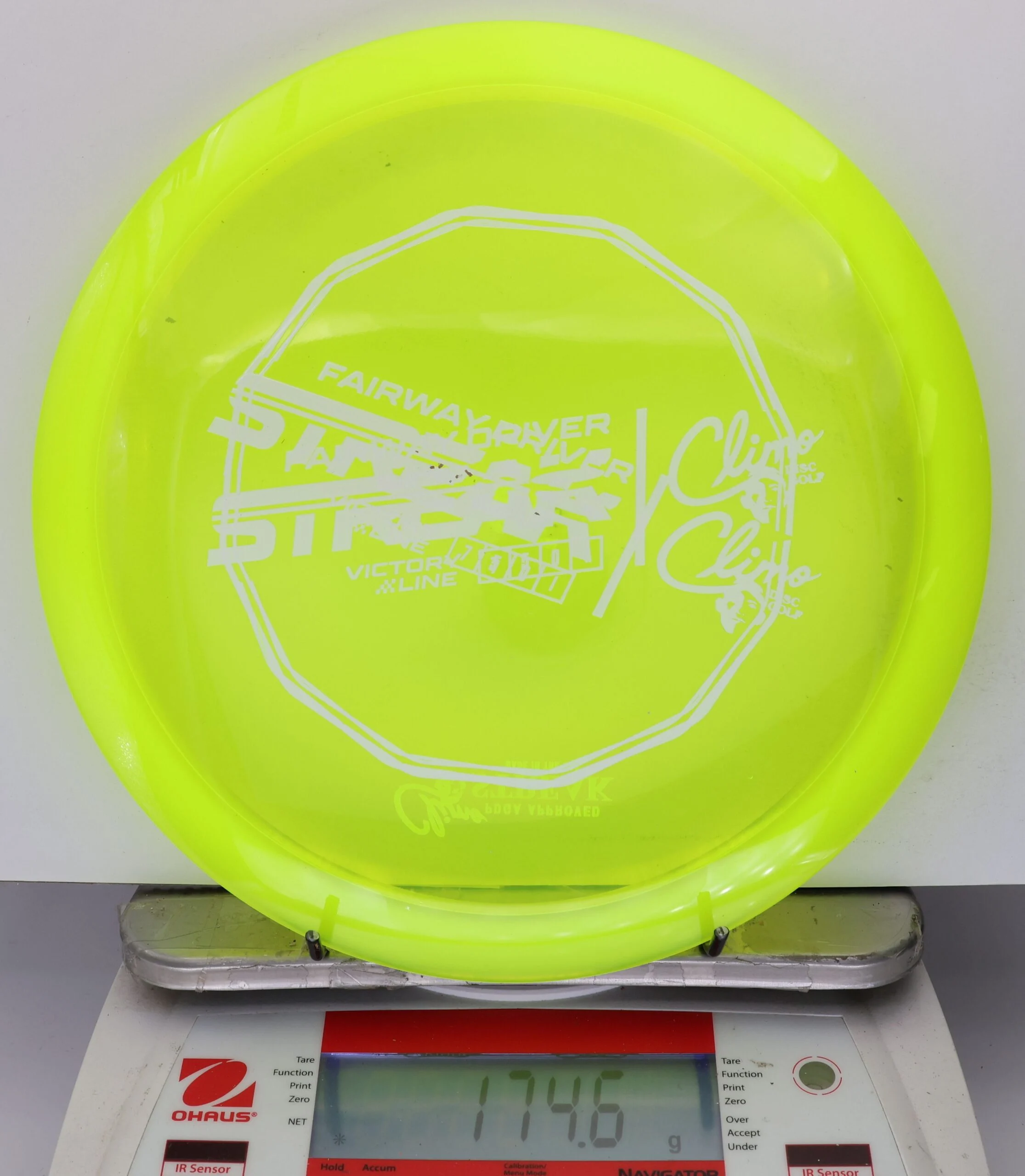 933069 X-Out Victory Line Streak - #25 NYellow, 175