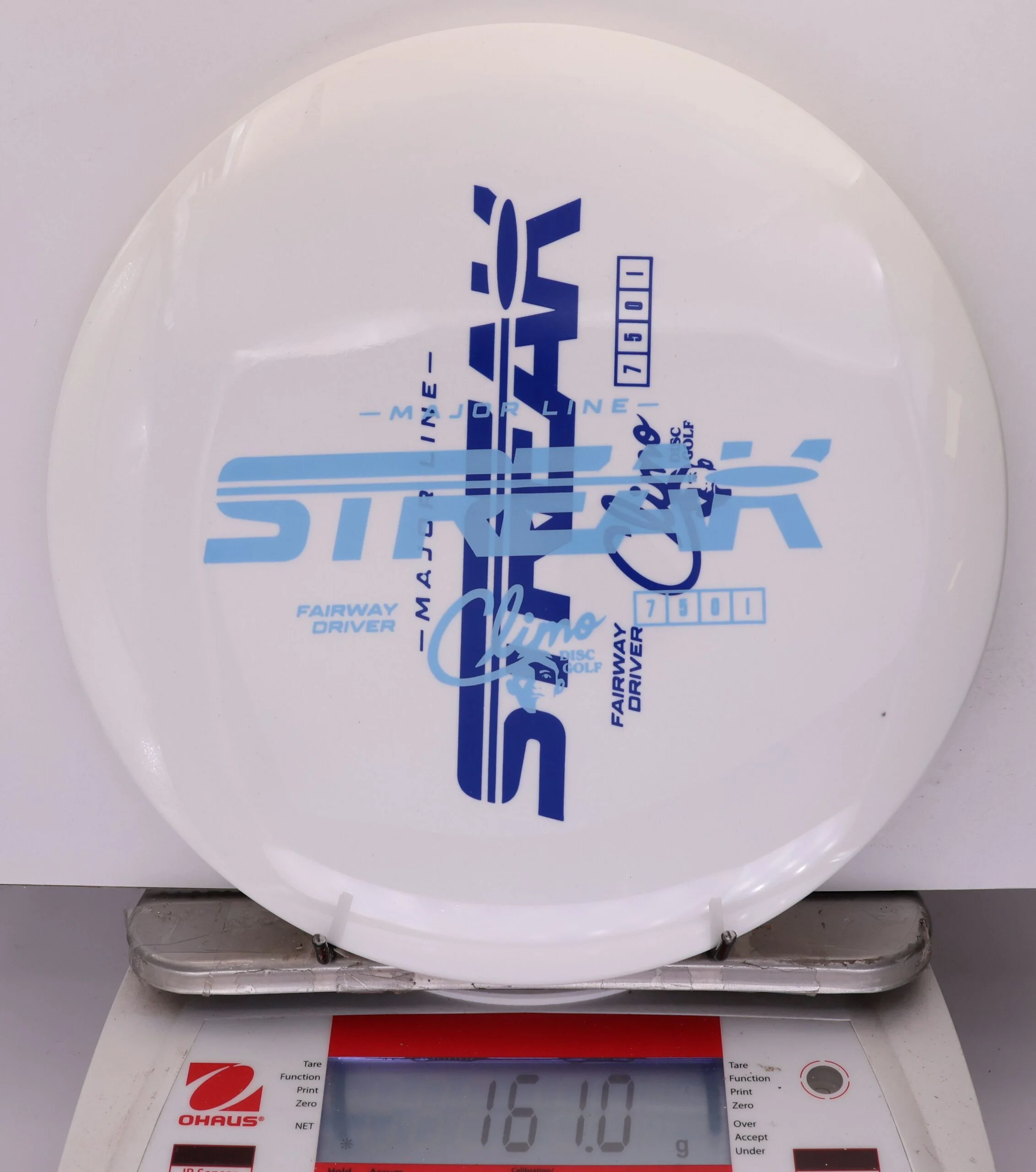 933155 X-Out Major Line Streak - #09 White, 161