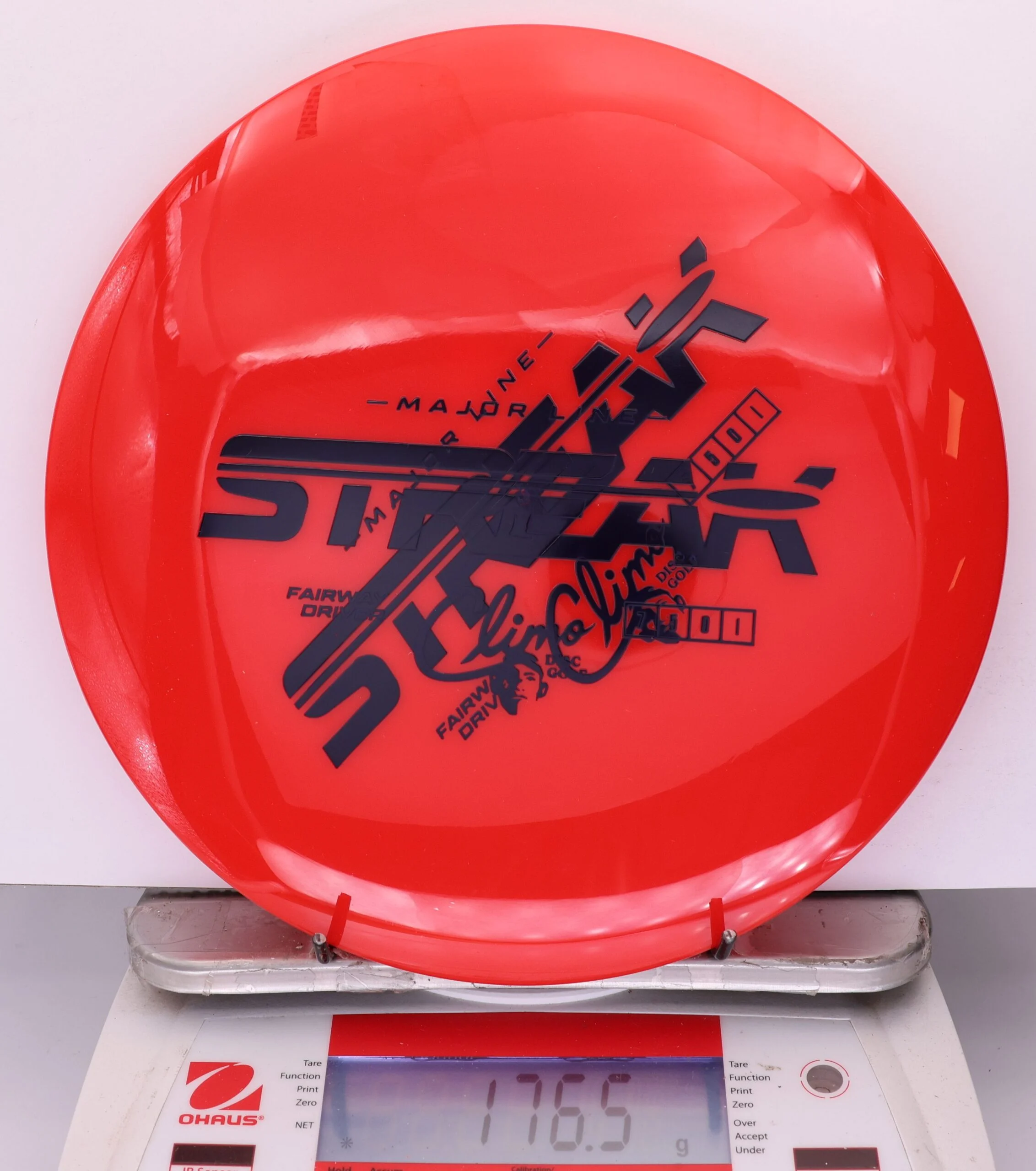933157 X-Out Major Line Streak - #11 Red, 177
