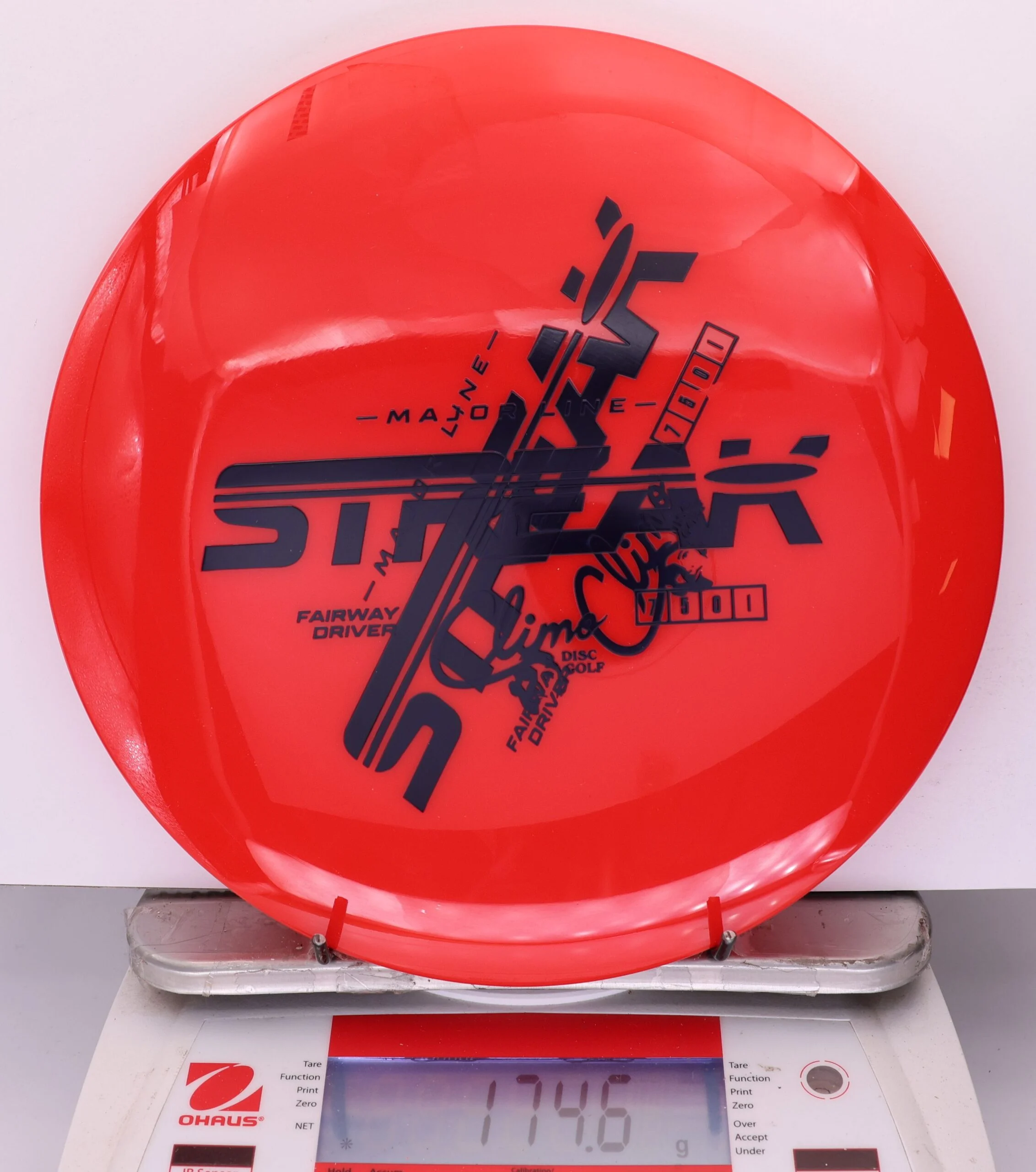 933182 X-Out Major Line Streak - #12 Red, 175
