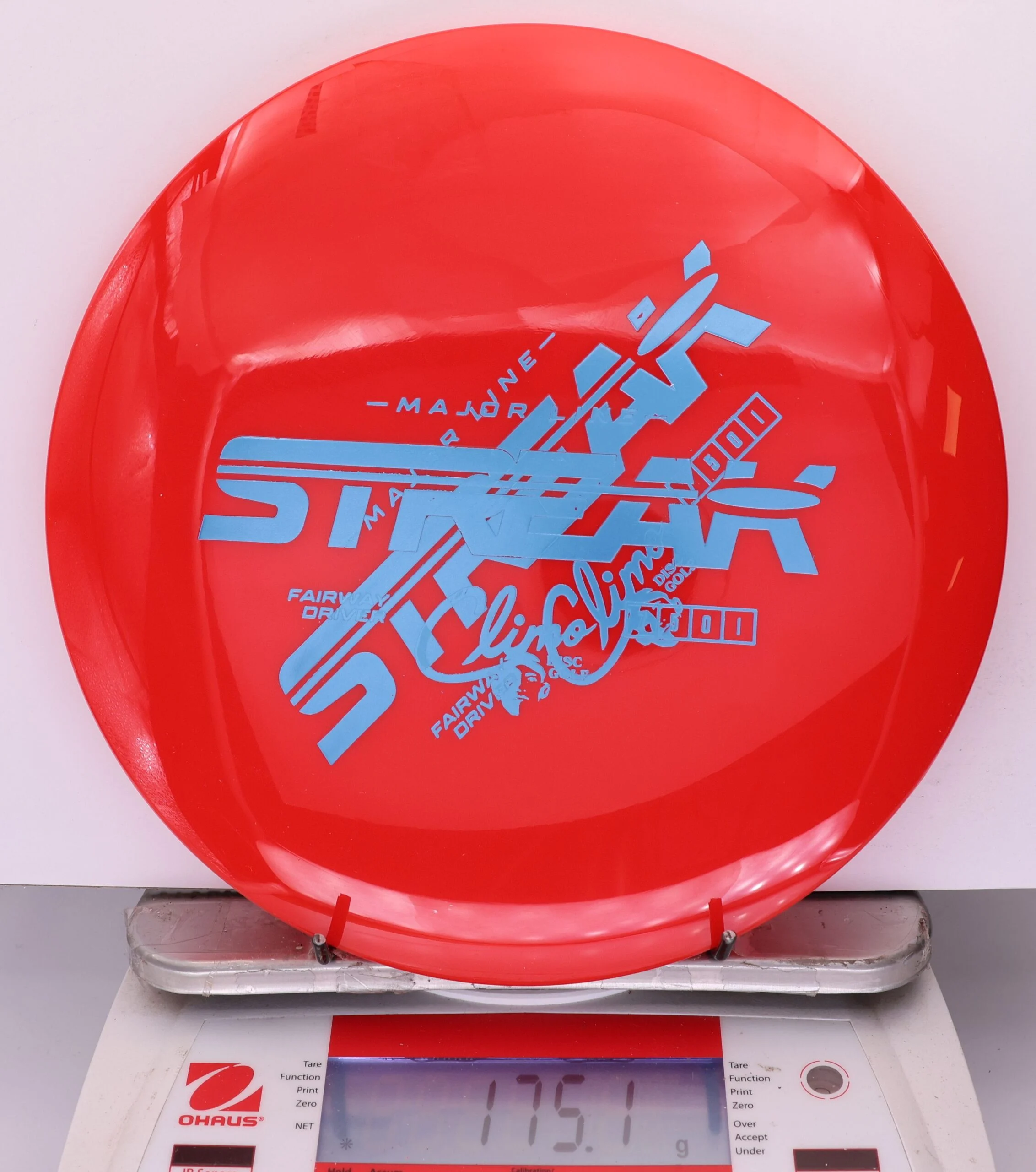 933184 X-Out Major Line Streak - #14 Red, 175