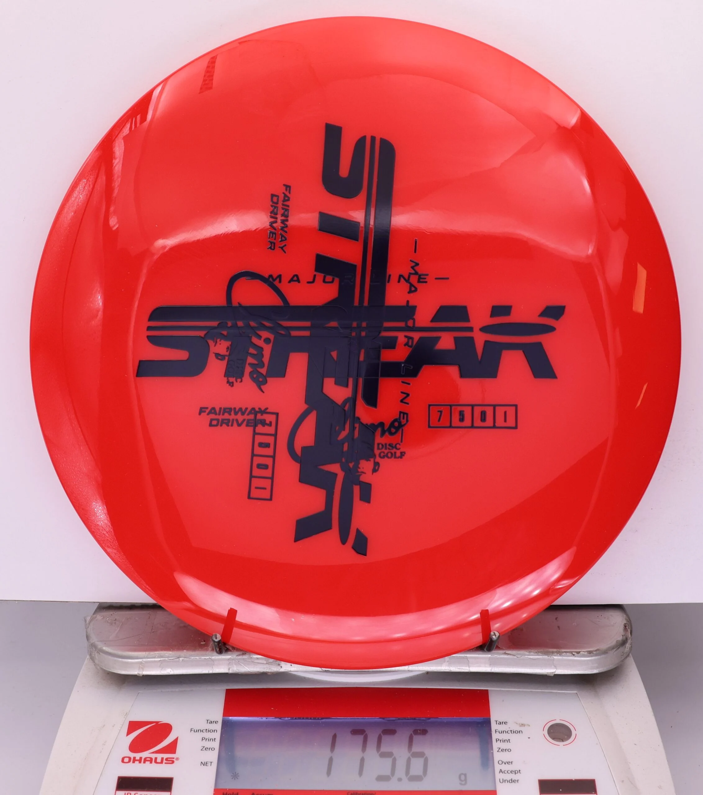 933185 X-Out Major Line Streak - #15 Red, 176