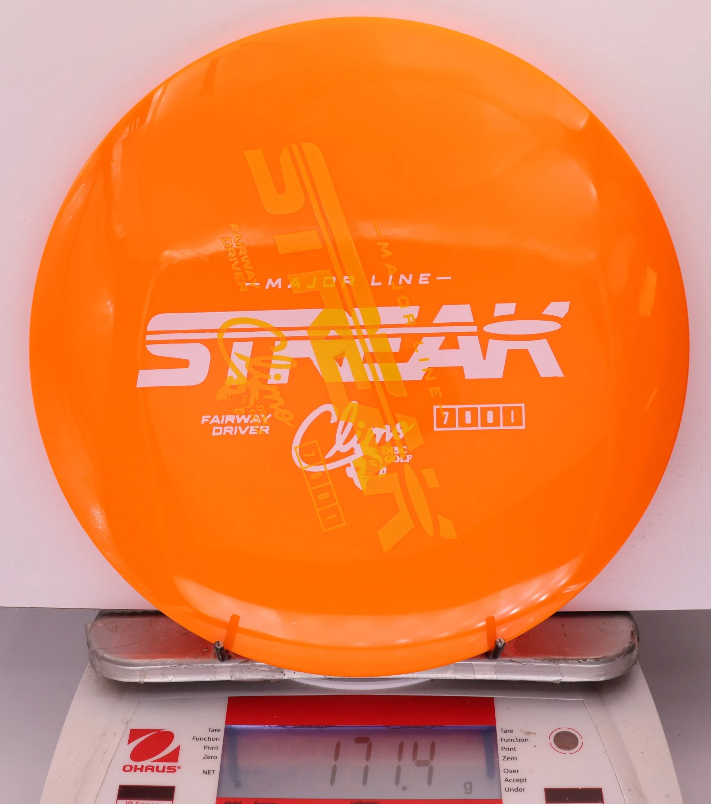 933212 X-Out Major Line Streak - #18 Orange, 171