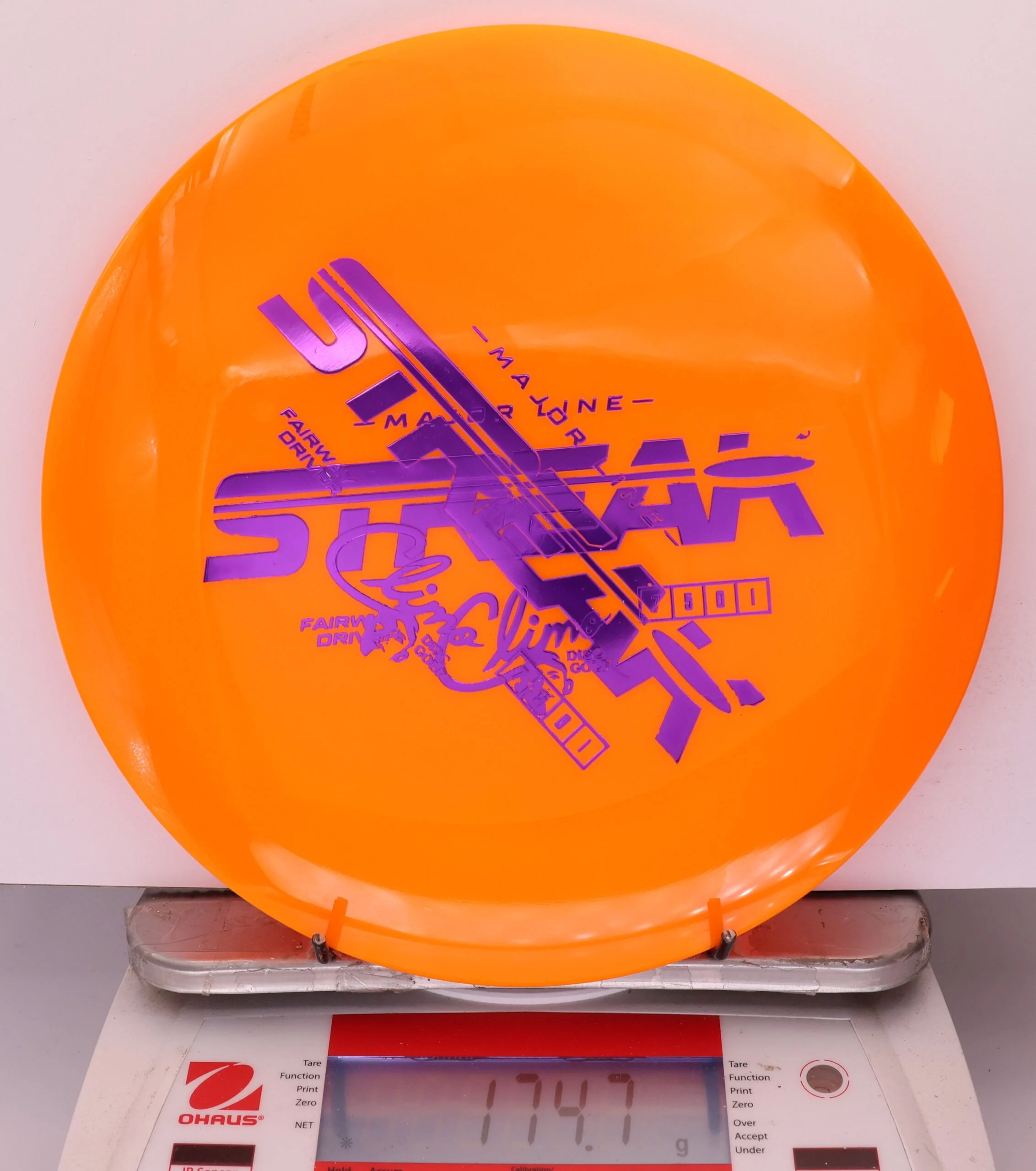 933213 X-Out Major Line Streak - #19 Orange, 175