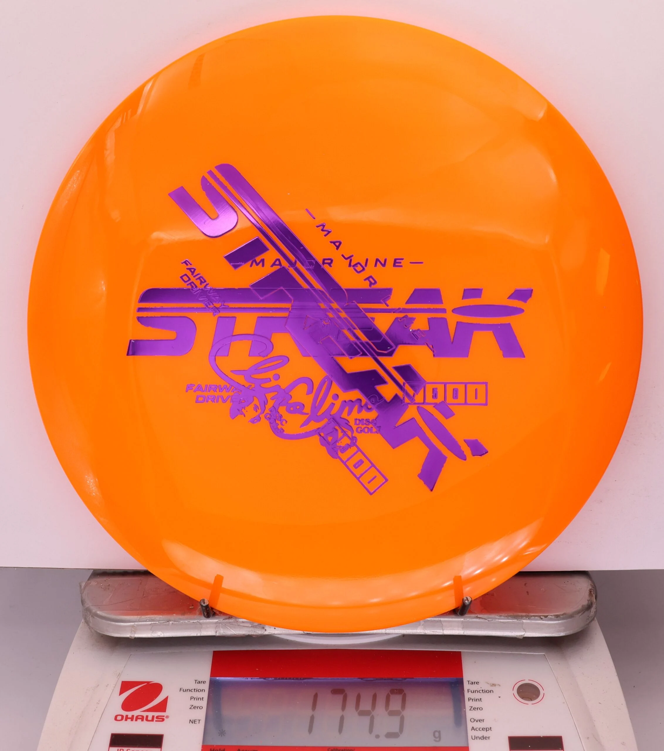 933214 X-Out Major Line Streak - #20 Orange, 175