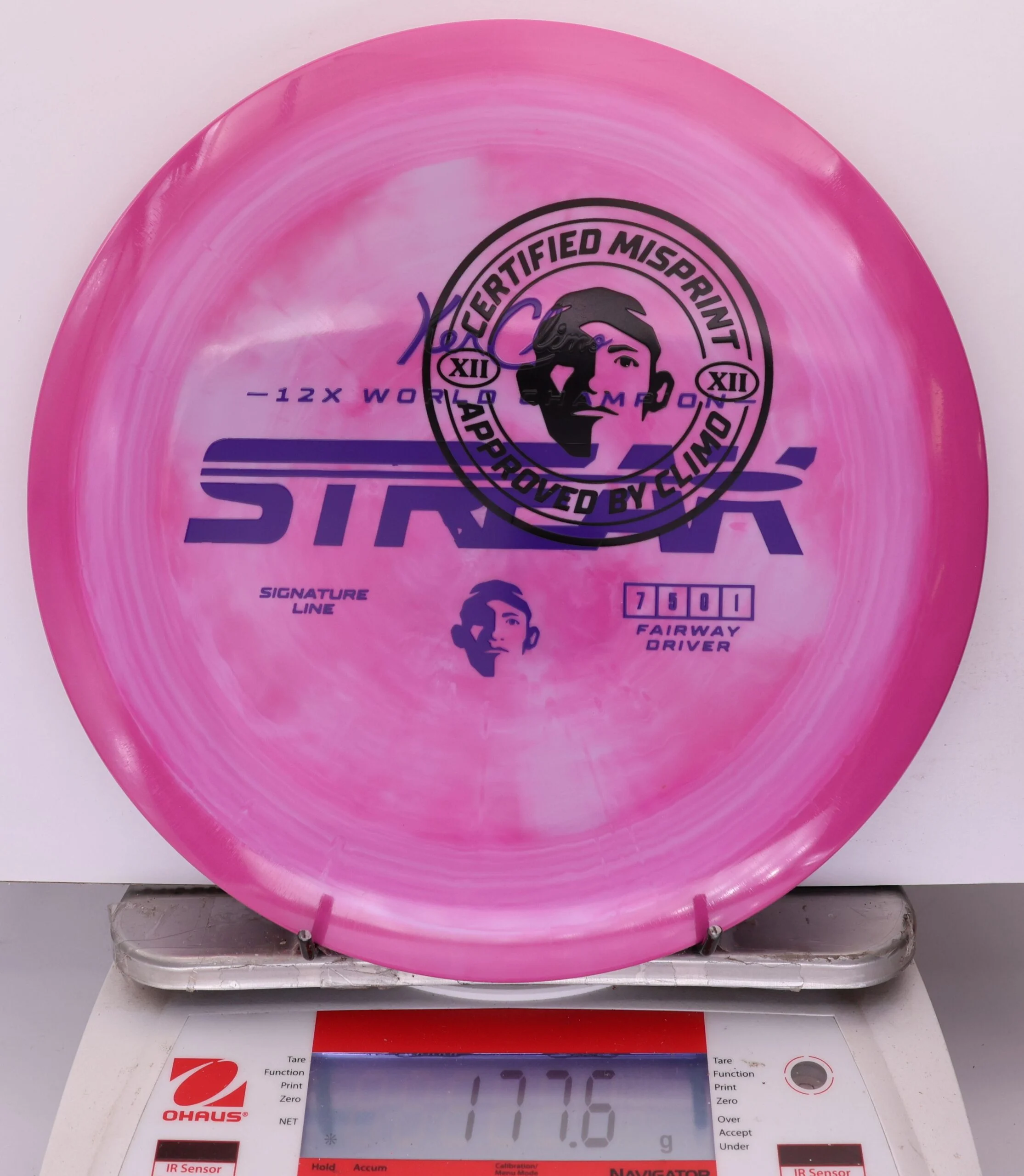 933306 X-Out Signature Line Streak - #02 Magenta, 178