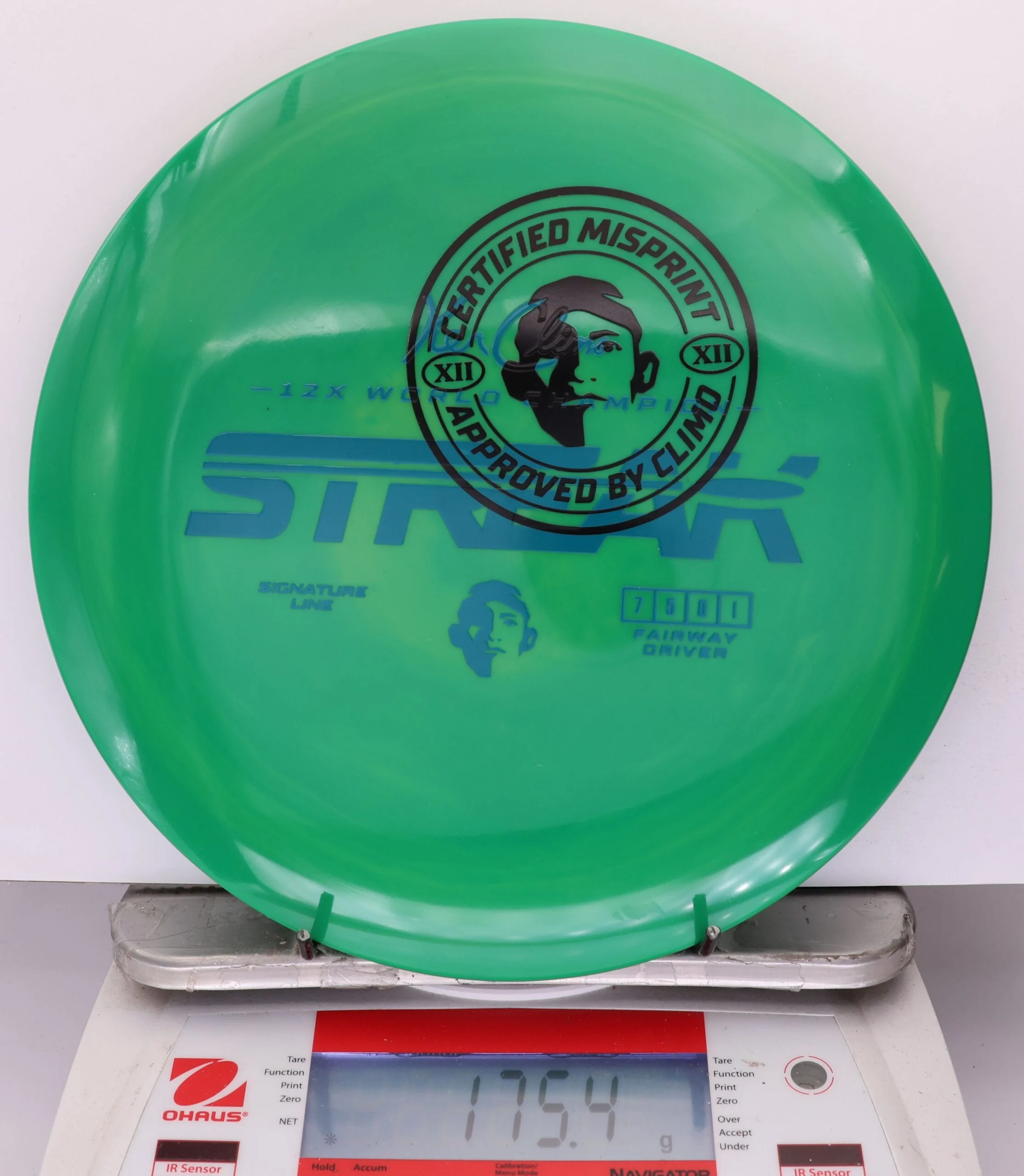 933366 X-Out Signature Line Streak - #14 Green, 175