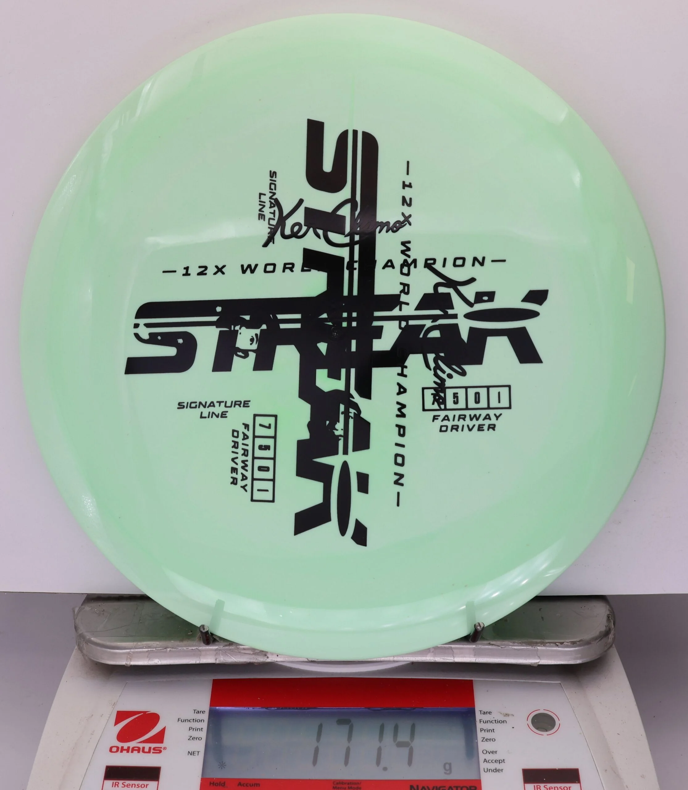 933368 X-Out Signature Line Streak - #16 LtGreen, 171