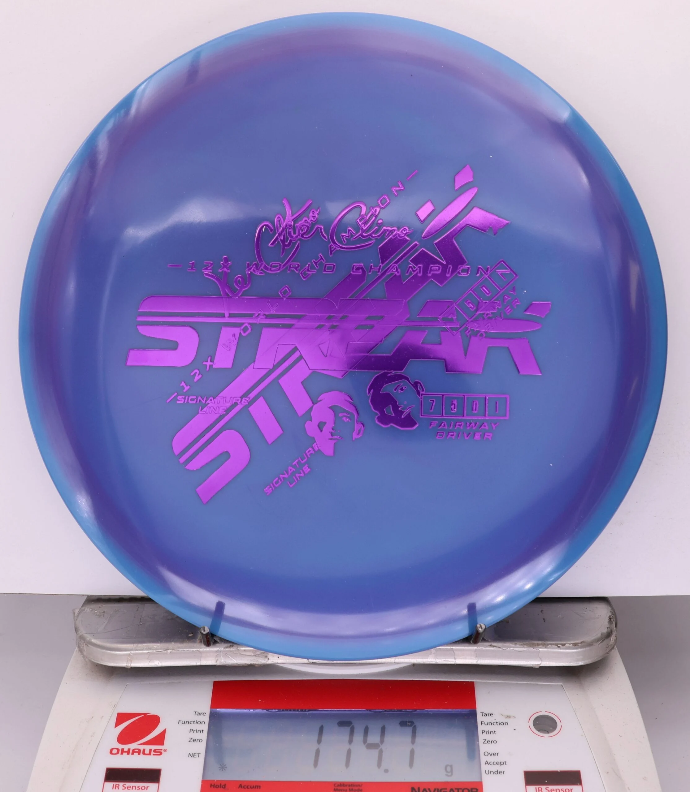 933396 X-Out Signature Line Streak - #20 Blurple, 175
