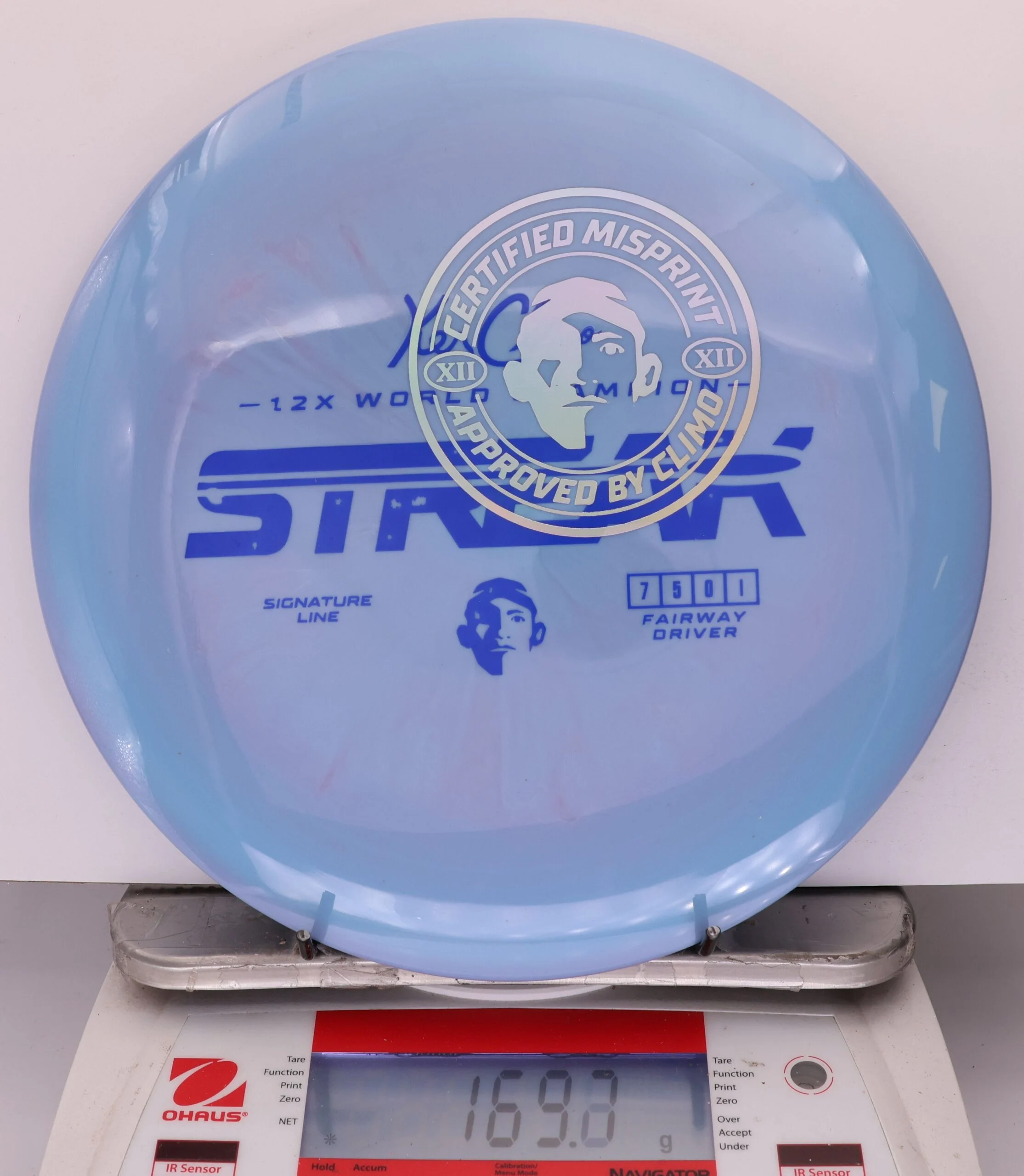 933397 X-Out Signature Line Streak - #21 LtBlurple, 170