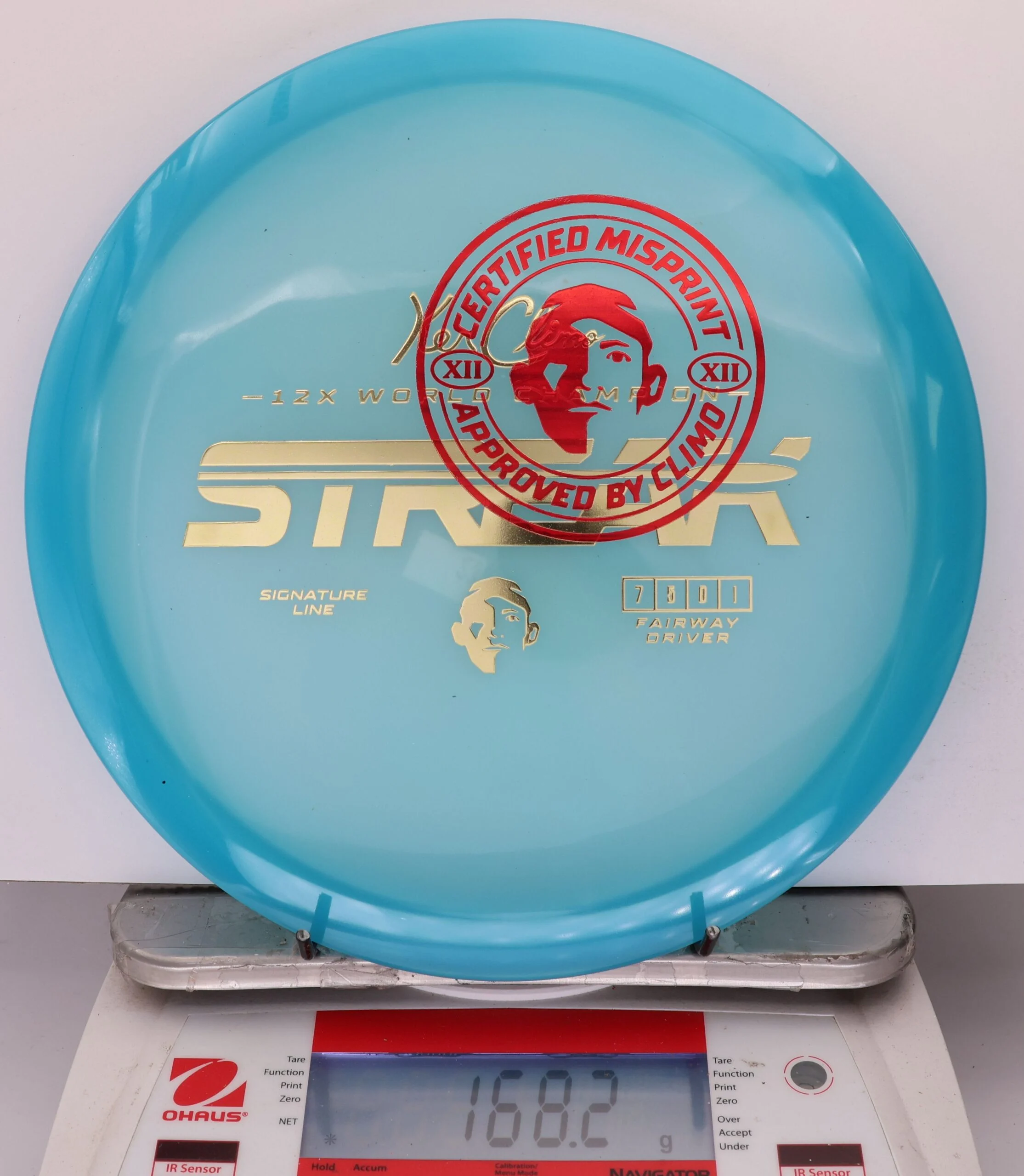 933423 X-Out Signature Line Streak - #23 Blue, 168